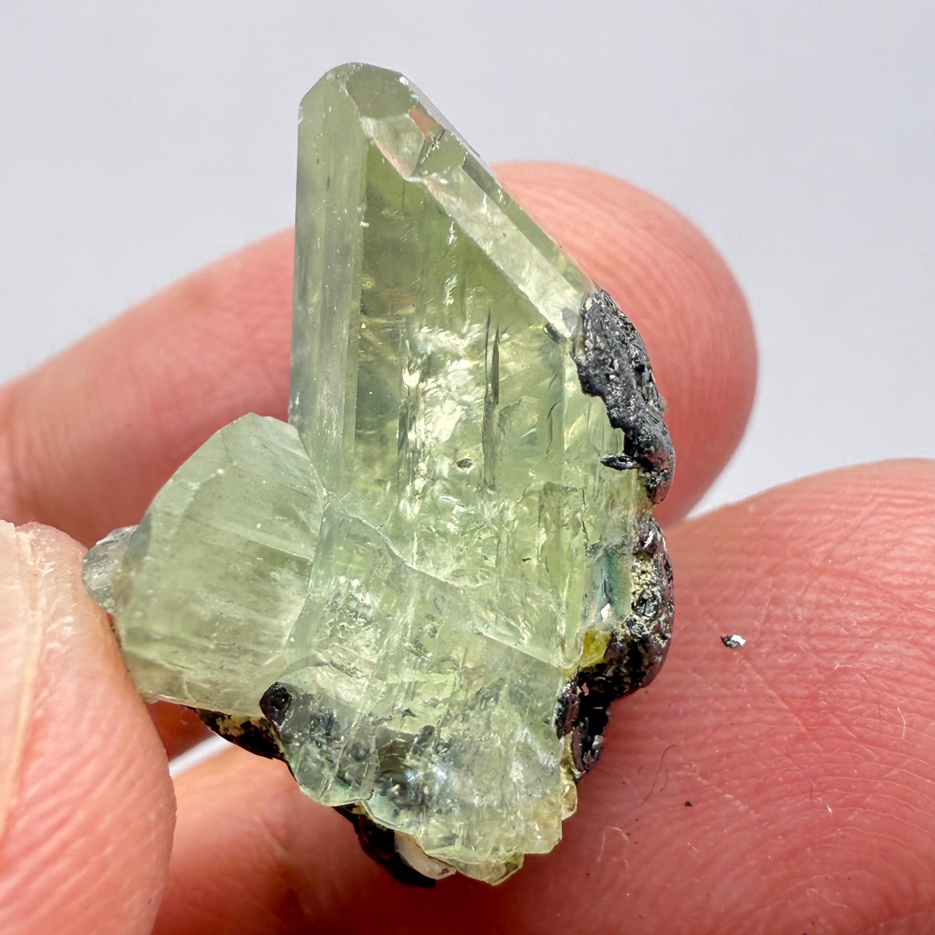 Diopside Crystal, 24.28ct Tanzania, Untreated Unheated