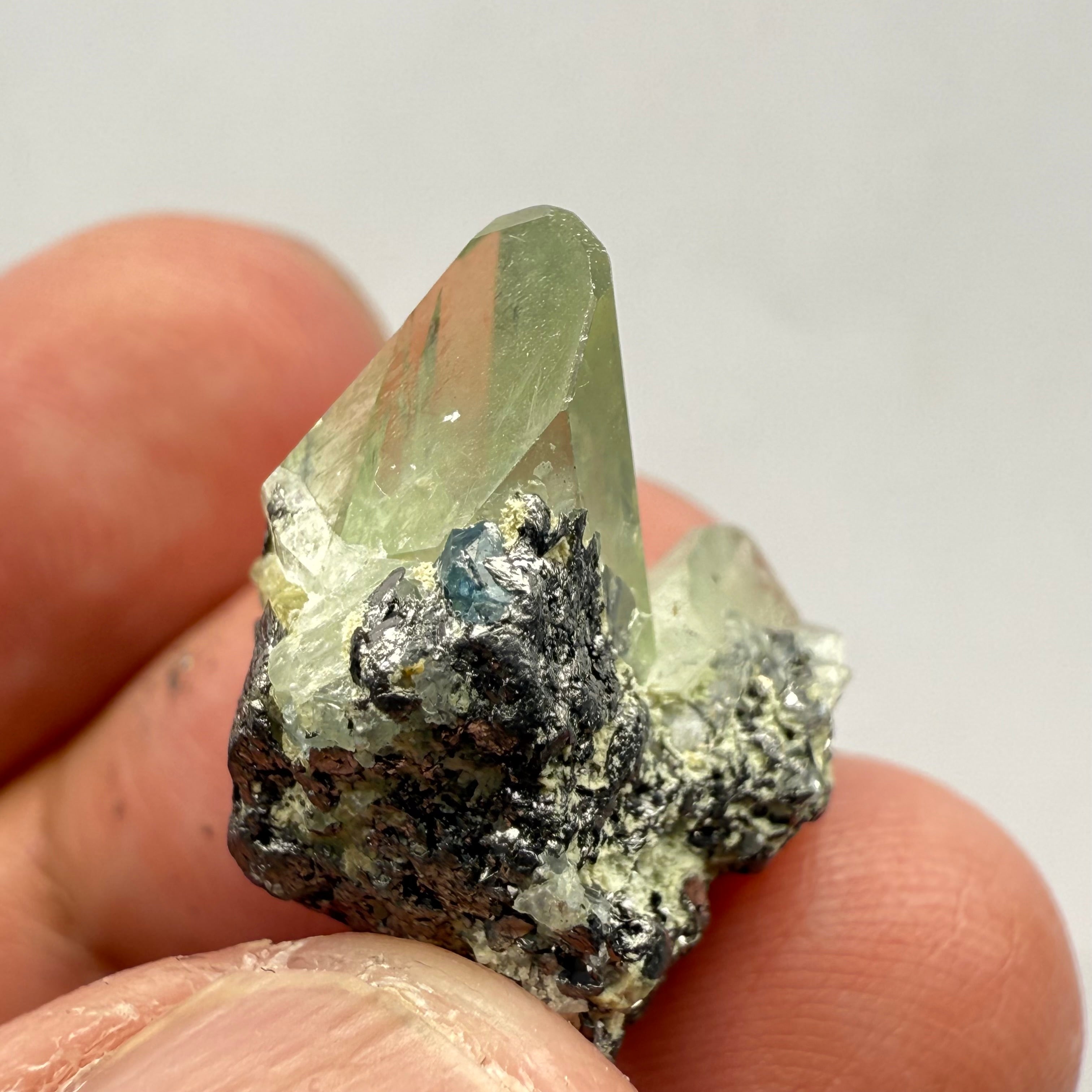 Diopside Crystal, 24.28ct Tanzania, Untreated Unheated