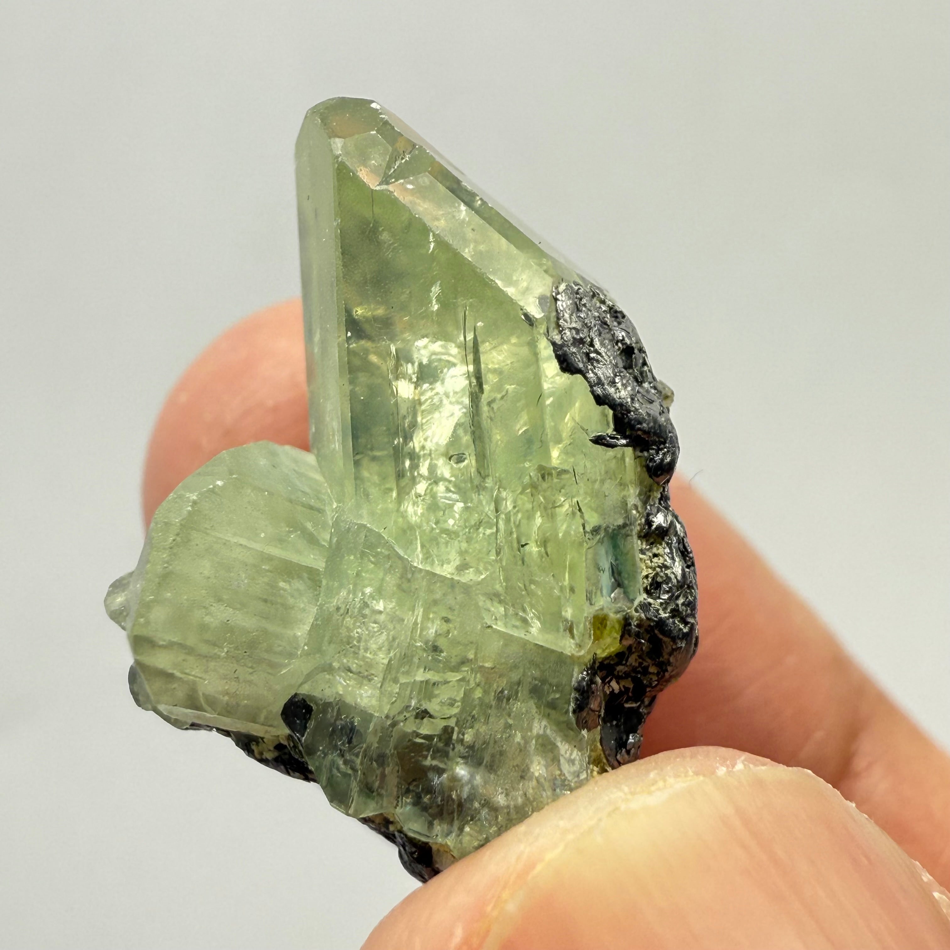 Diopside Crystal, 24.28ct Tanzania, Untreated Unheated