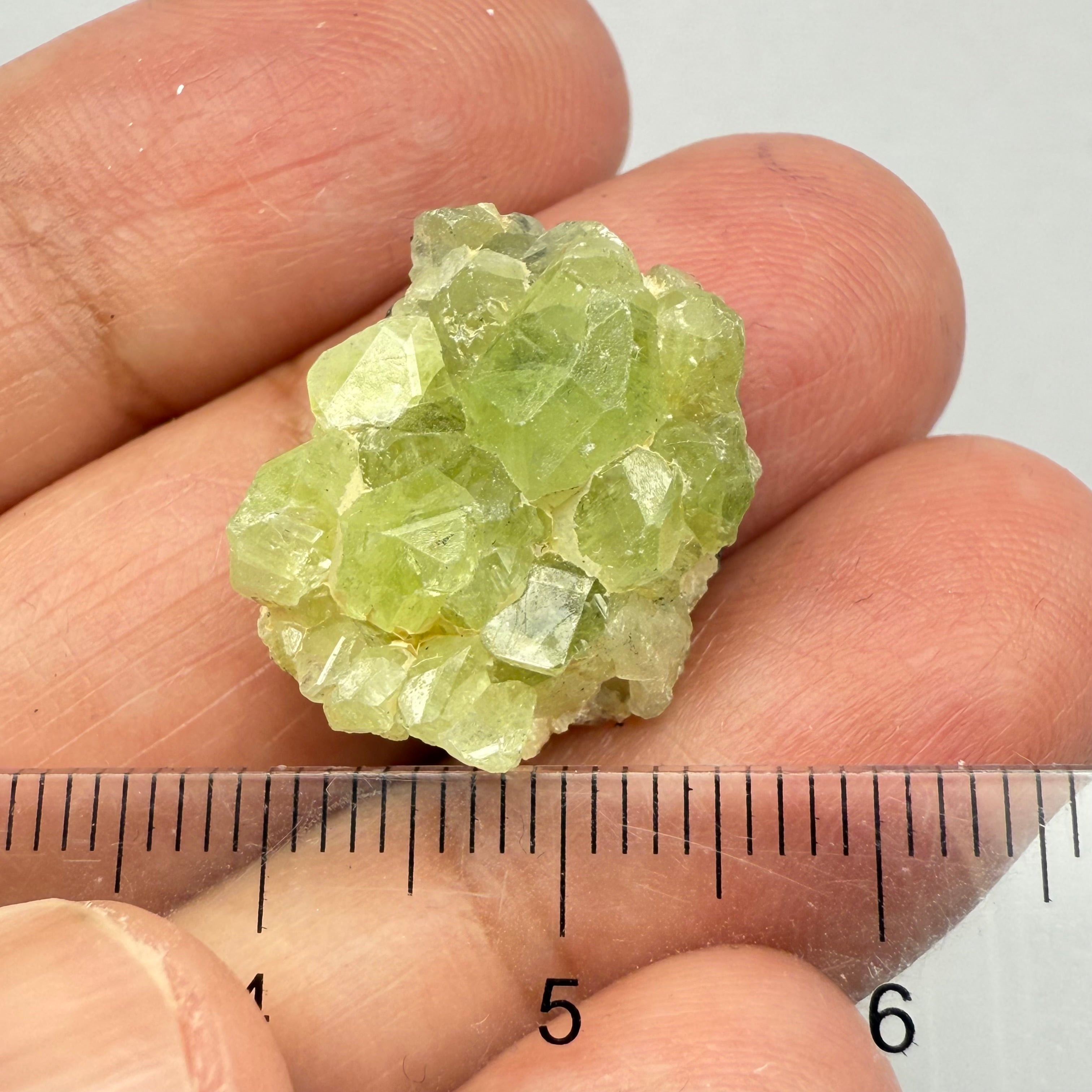 Diopside Crystal, 23.48ct Tanzania, Untreated Unheated
