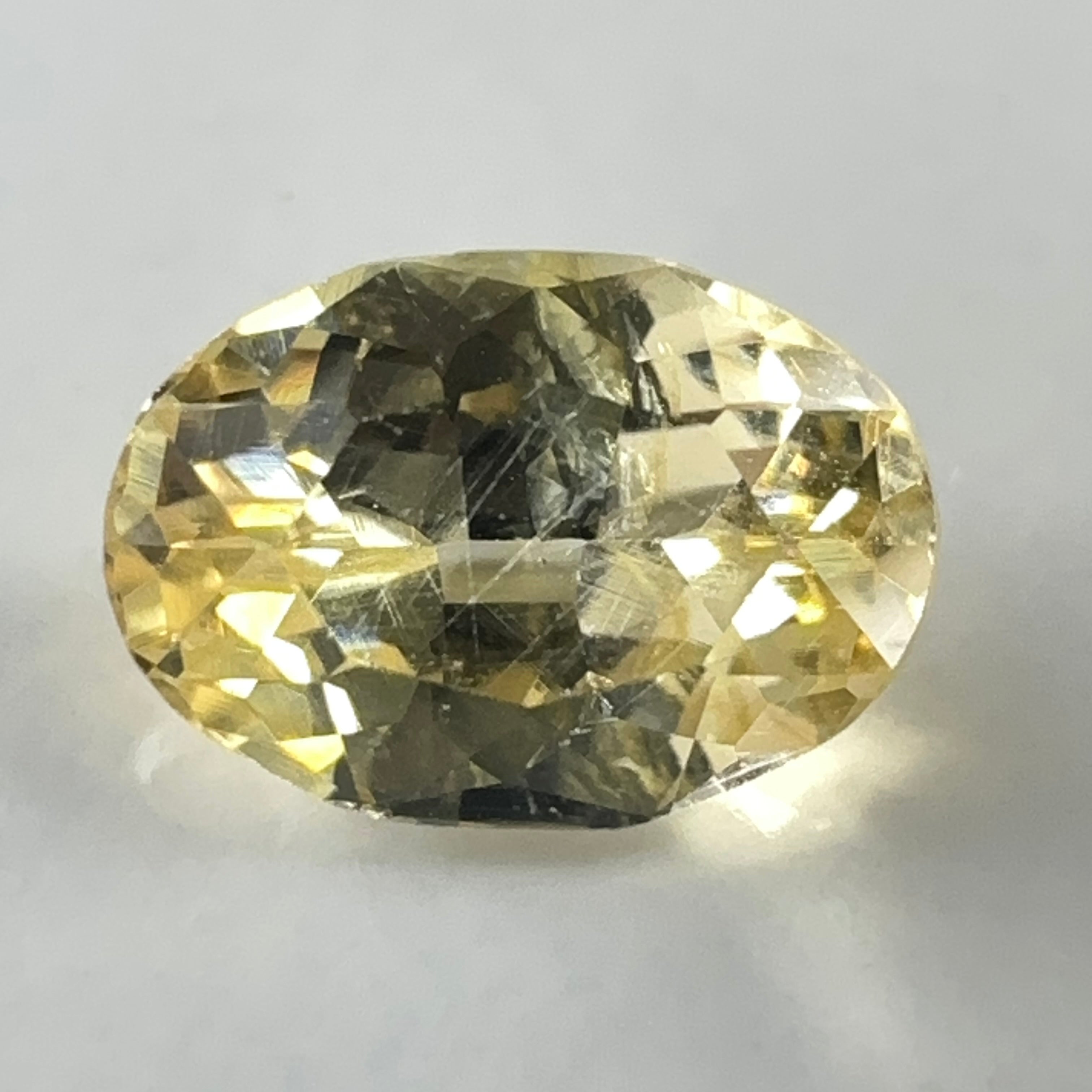 Yellow Grossular Garnet, 0.77ct, Merelani, Tanzania, Untreated Unheated