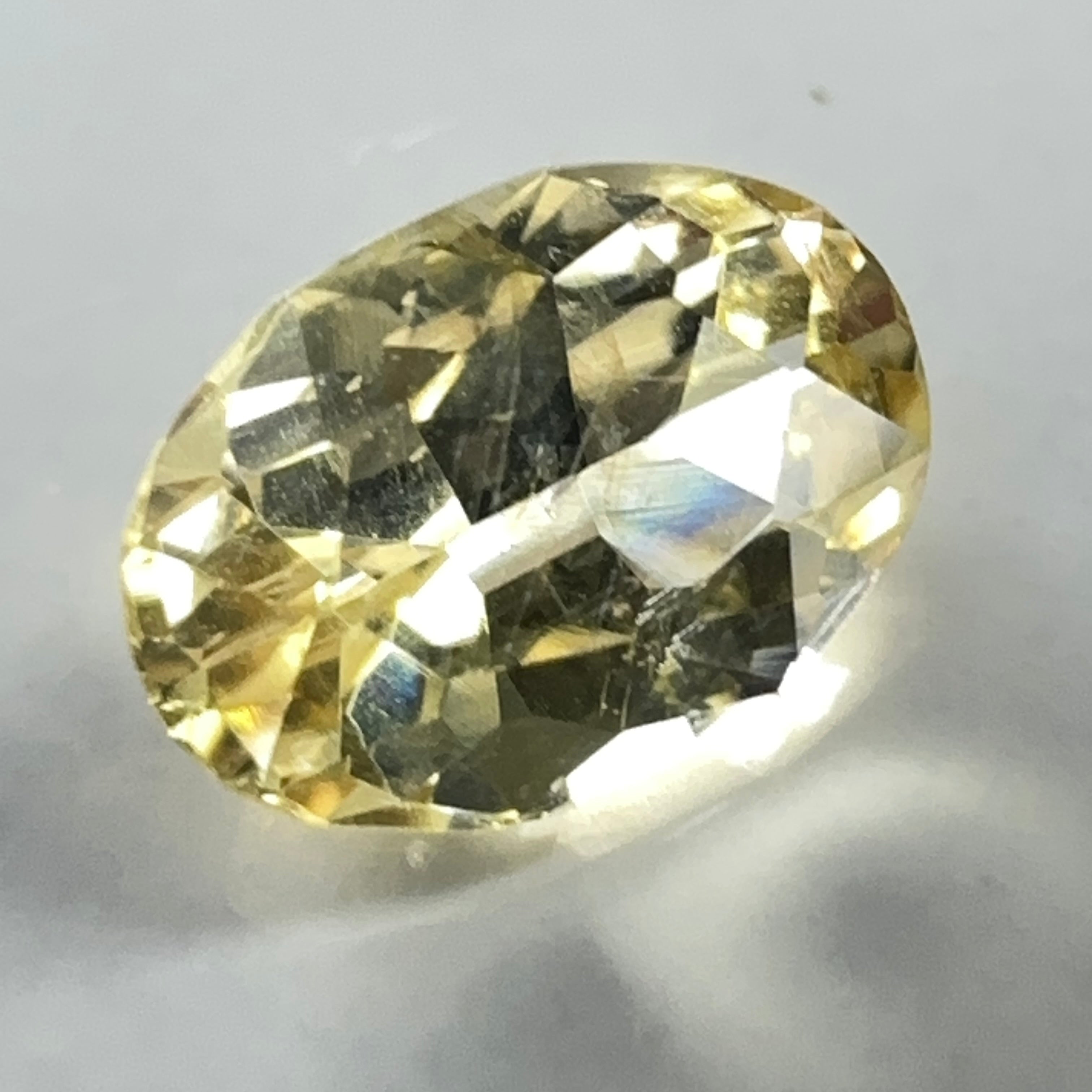 Yellow Grossular Garnet, 0.77ct, Merelani, Tanzania, Untreated Unheated