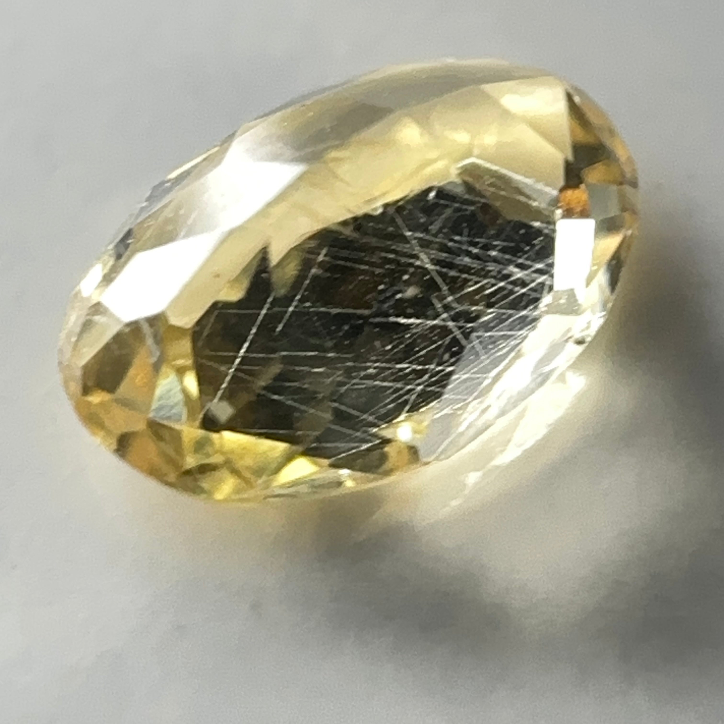 Yellow Grossular Garnet, 0.77ct, Merelani, Tanzania, Untreated Unheated