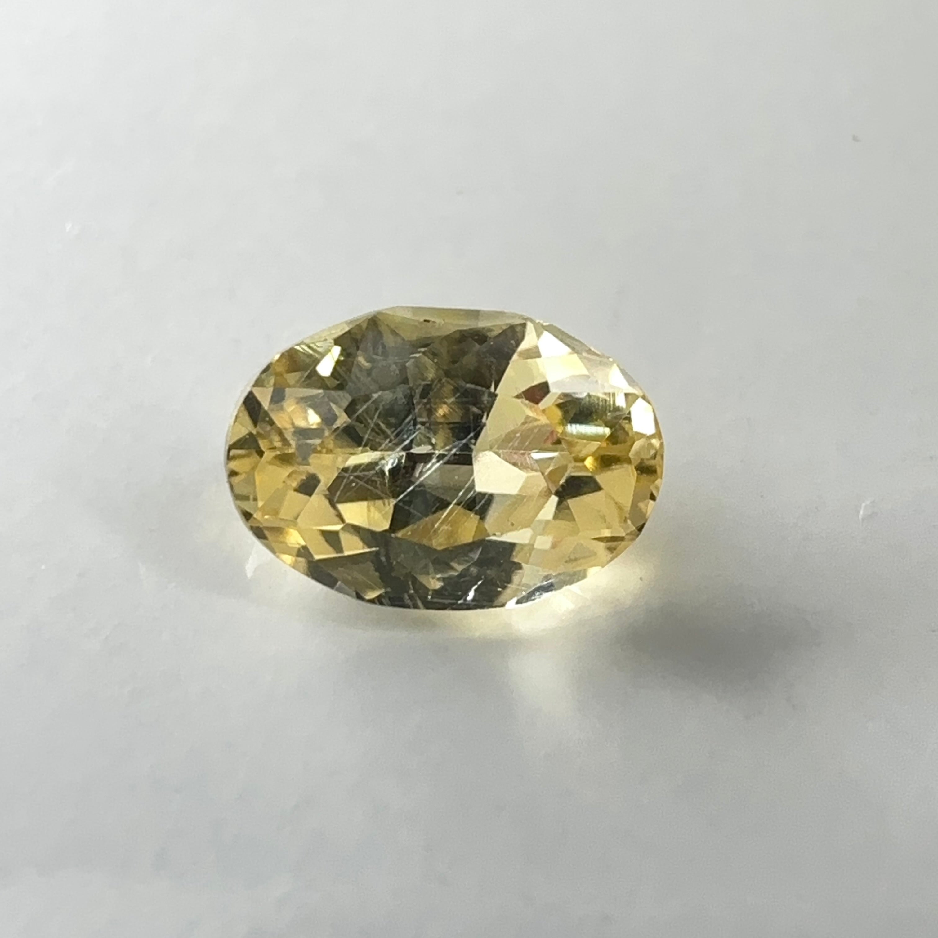 Yellow Grossular Garnet, 0.77ct, Merelani, Tanzania, Untreated Unheated