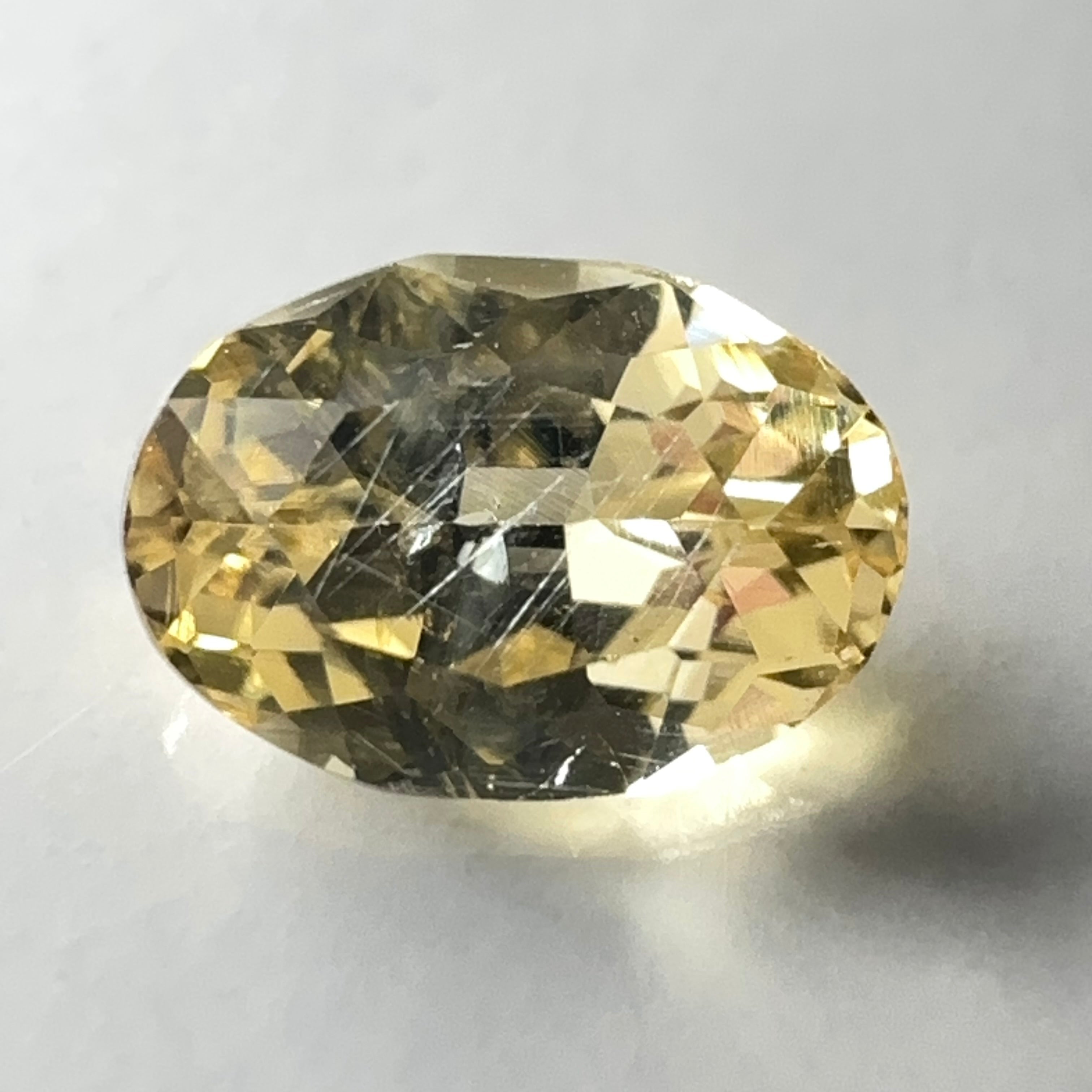 Yellow Grossular Garnet, 0.77ct, Merelani, Tanzania, Untreated Unheated