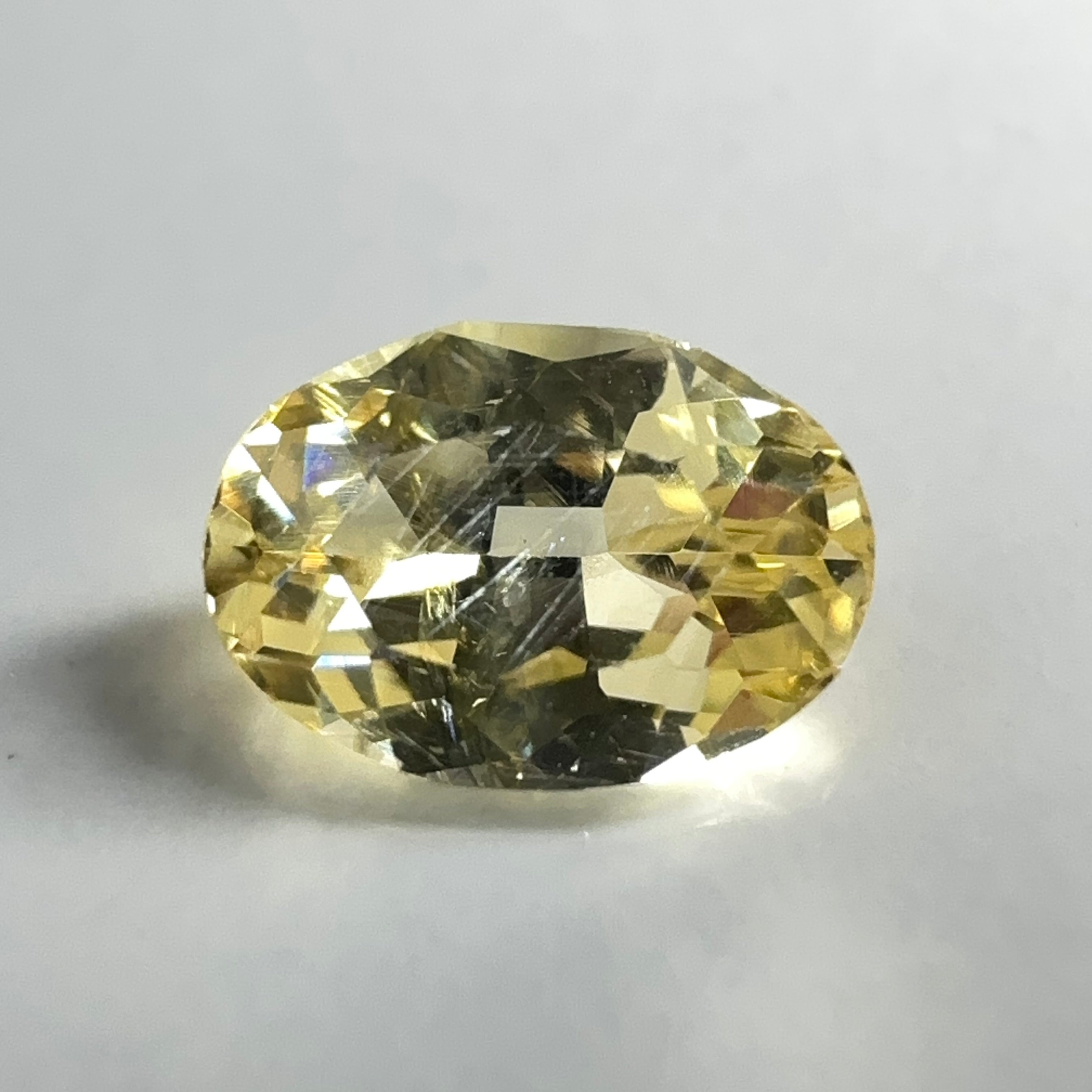 Yellow Grossular Garnet, 0.77ct, Merelani, Tanzania, Untreated Unheated