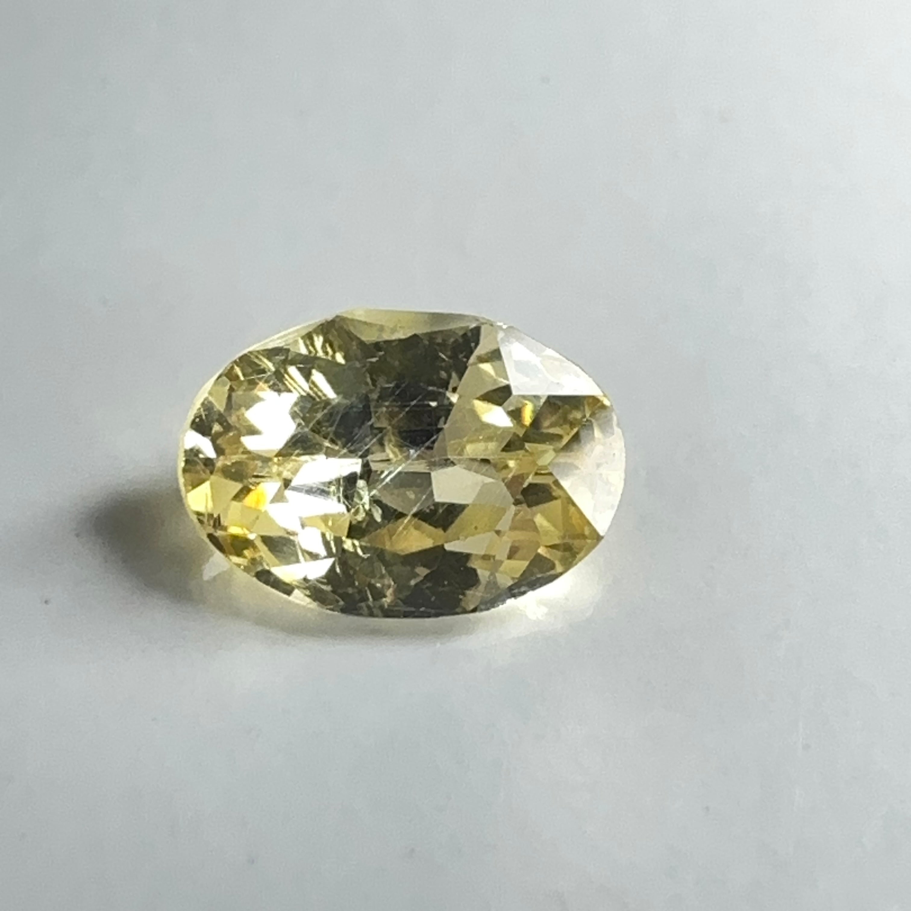 Yellow Grossular Garnet, 0.77ct, Merelani, Tanzania, Untreated Unheated