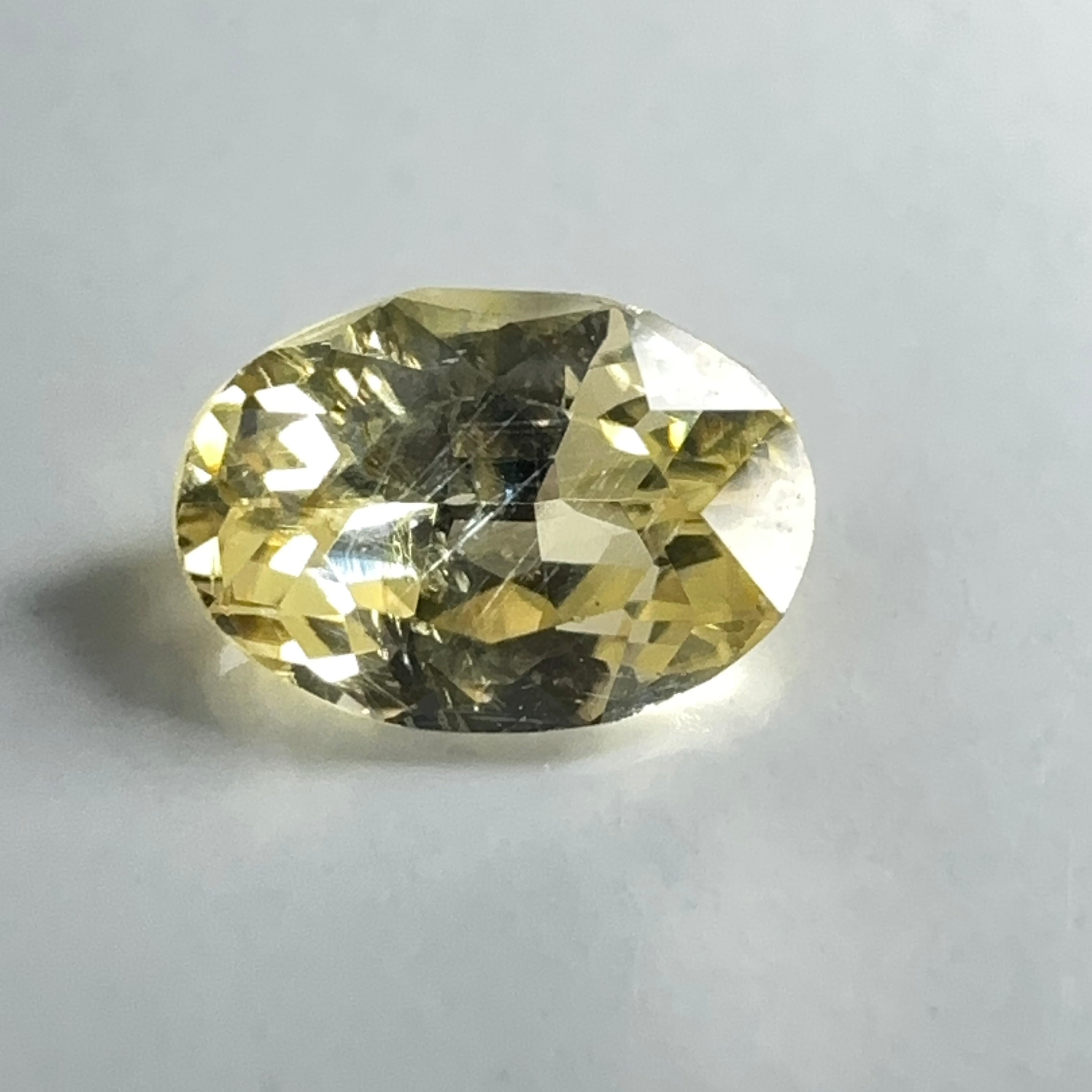 Yellow Grossular Garnet, 0.77ct, Merelani, Tanzania, Untreated Unheated