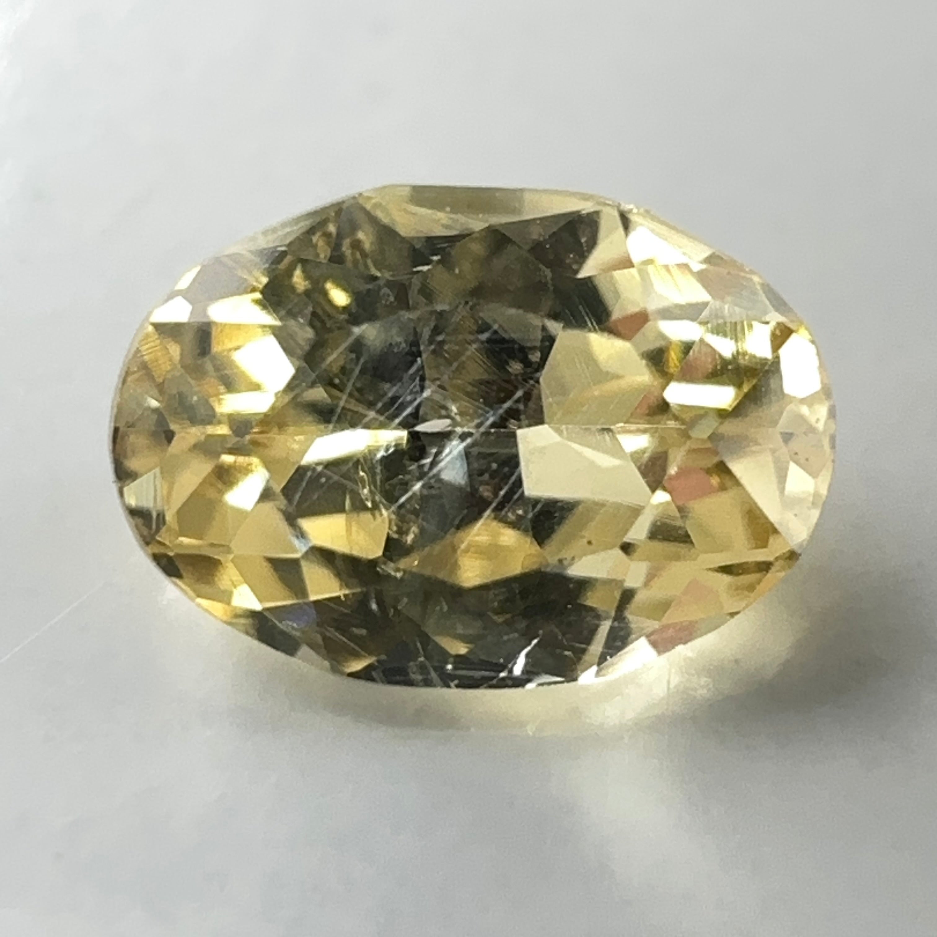 Yellow Grossular Garnet, 0.77ct, Merelani, Tanzania, Untreated Unheated