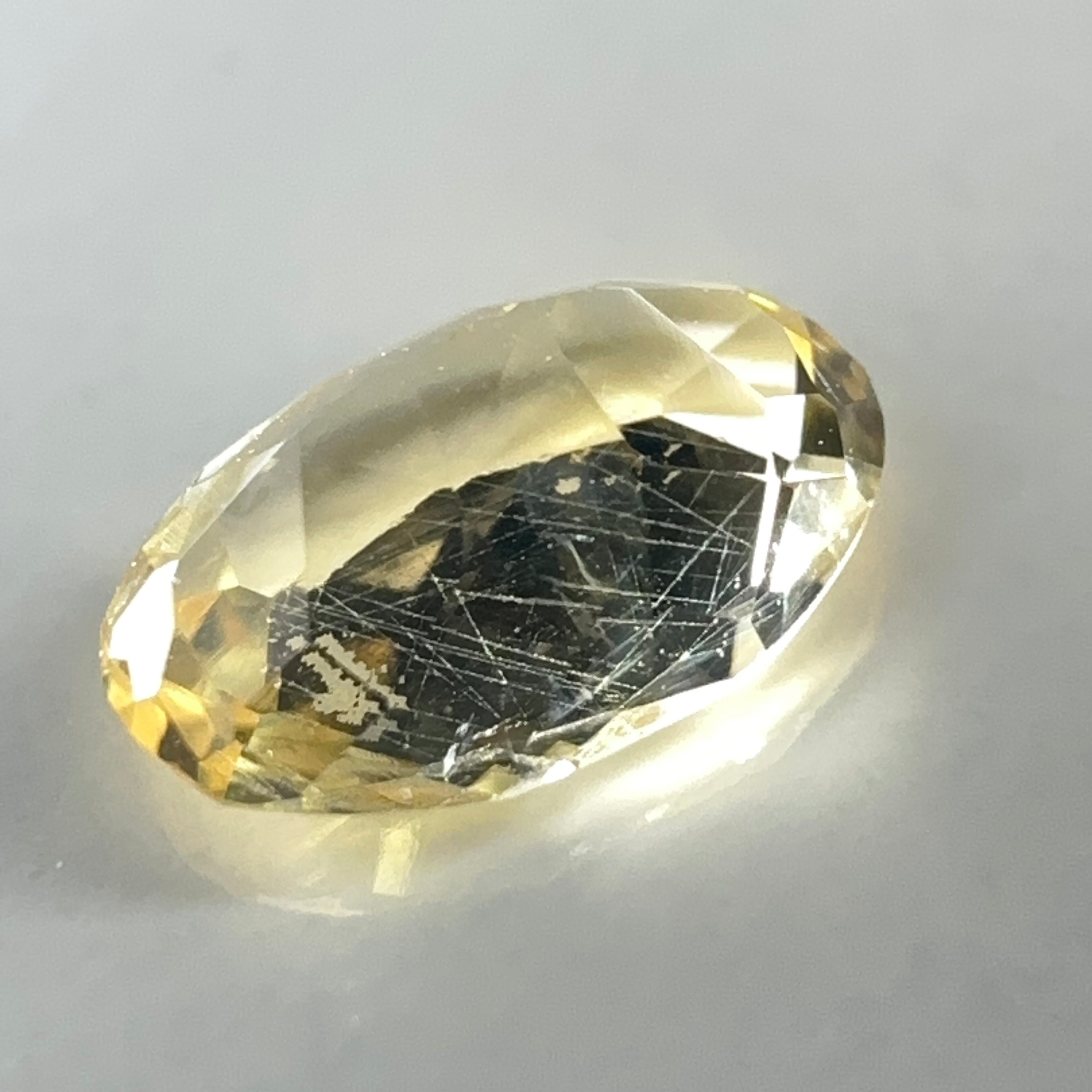 Yellow Grossular Garnet, 0.77ct, Merelani, Tanzania, Untreated Unheated