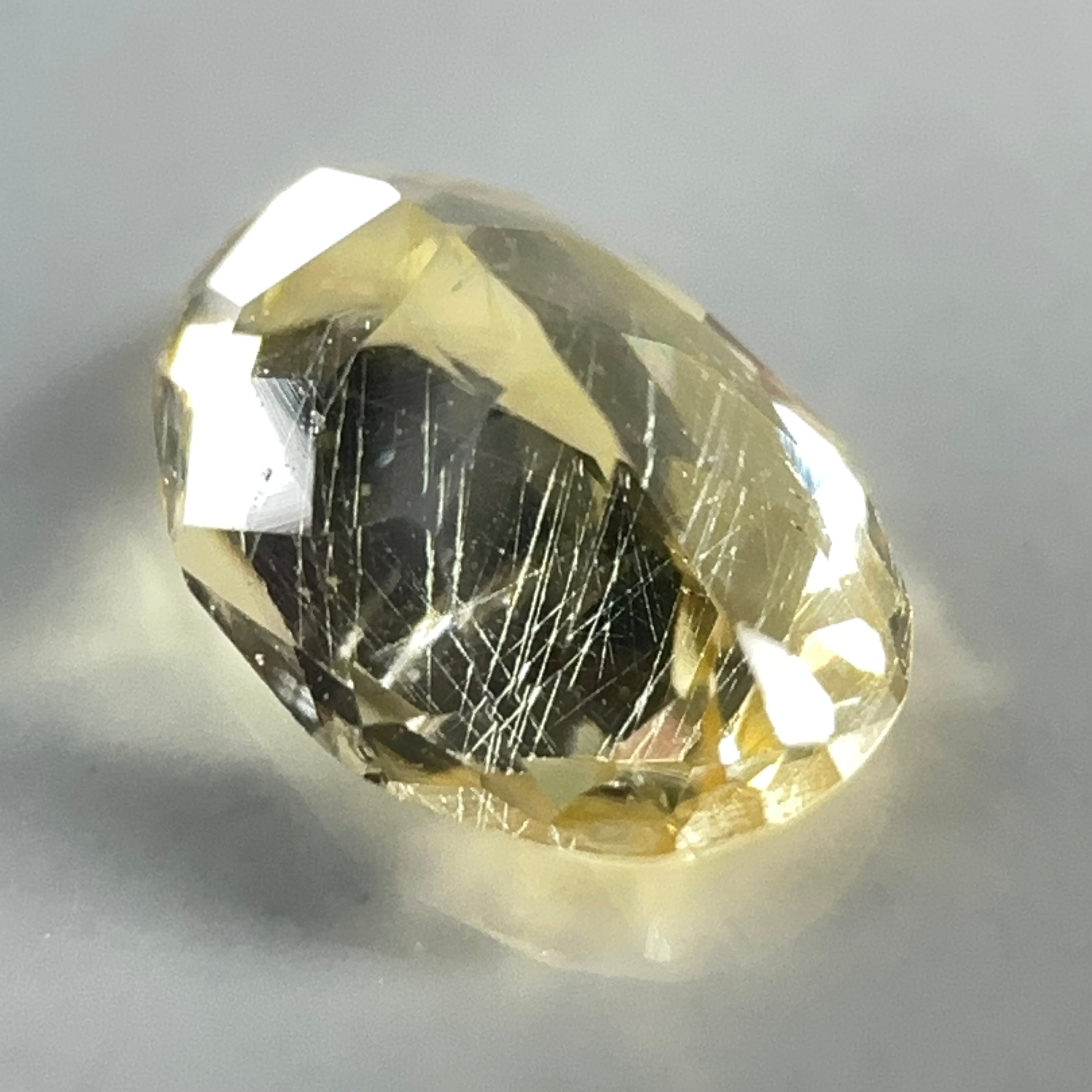 Yellow Grossular Garnet, 0.77ct, Merelani, Tanzania, Untreated Unheated