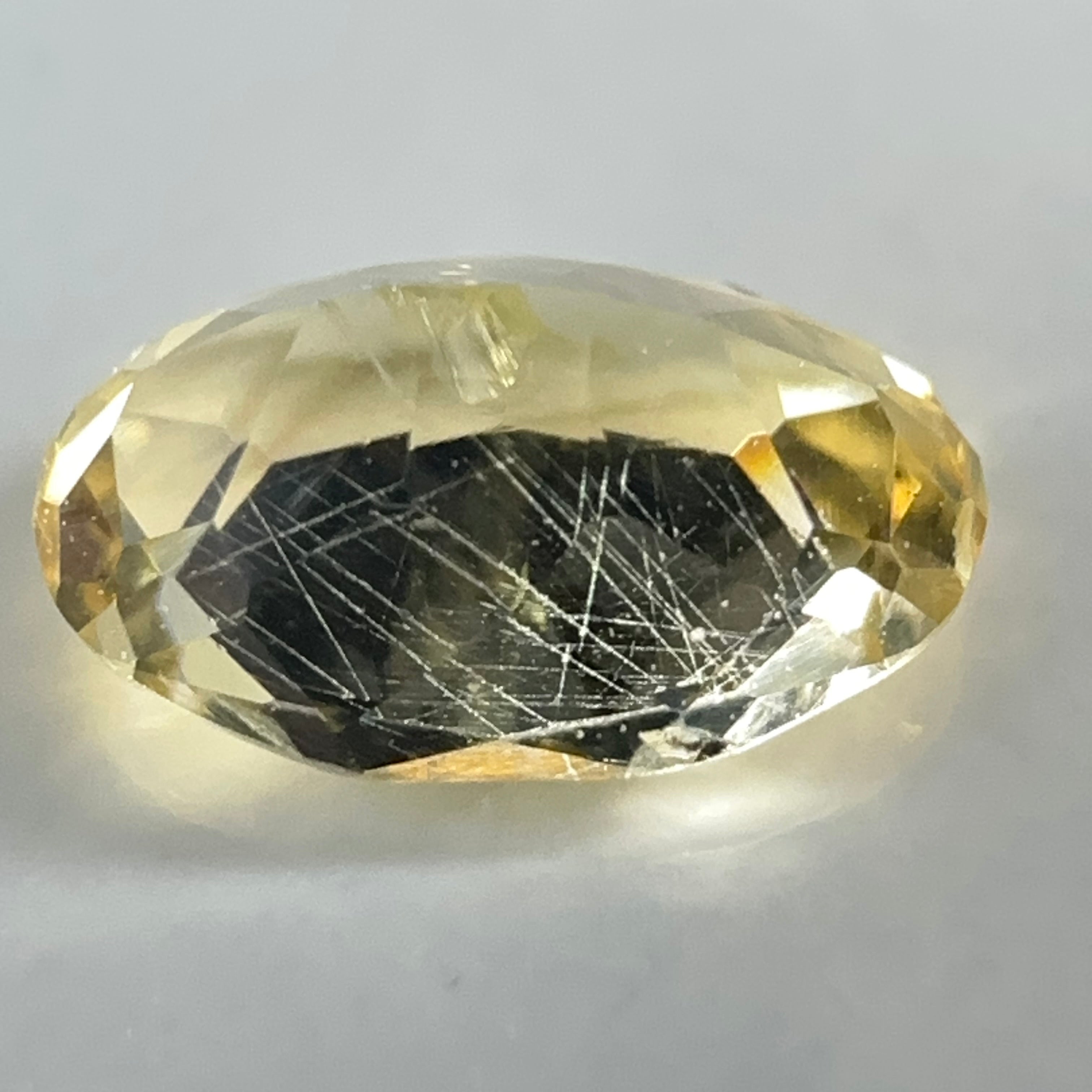 Yellow Grossular Garnet, 0.77ct, Merelani, Tanzania, Untreated Unheated