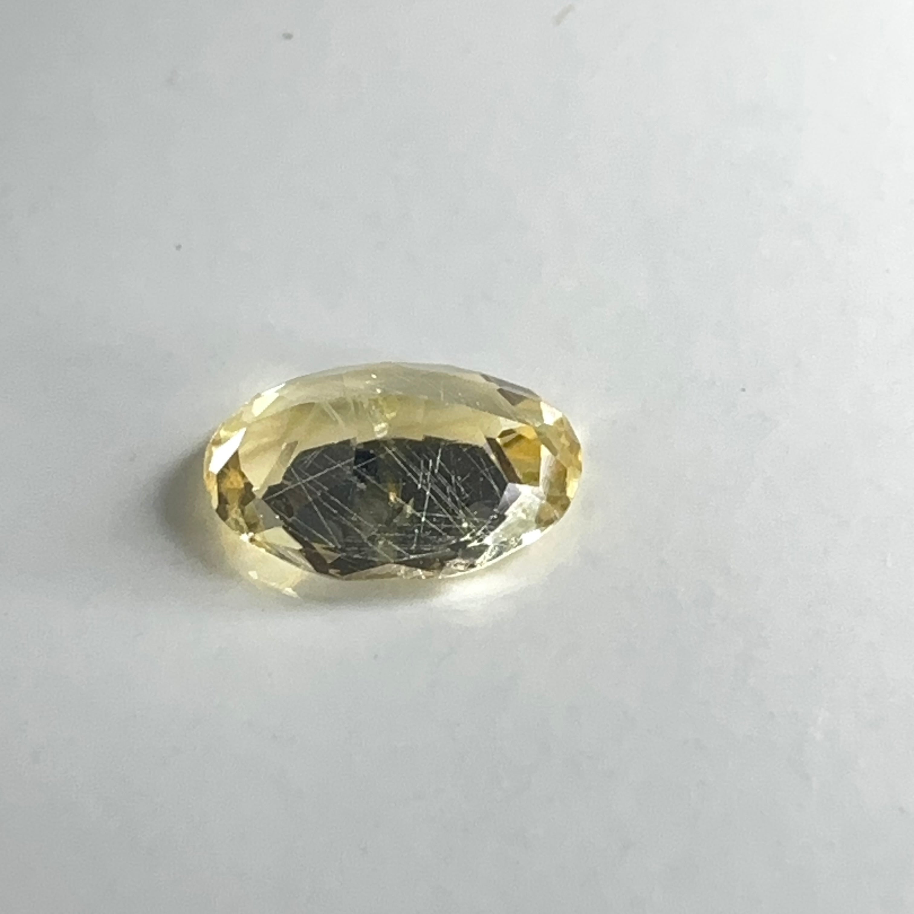 Yellow Grossular Garnet, 0.77ct, Merelani, Tanzania, Untreated Unheated