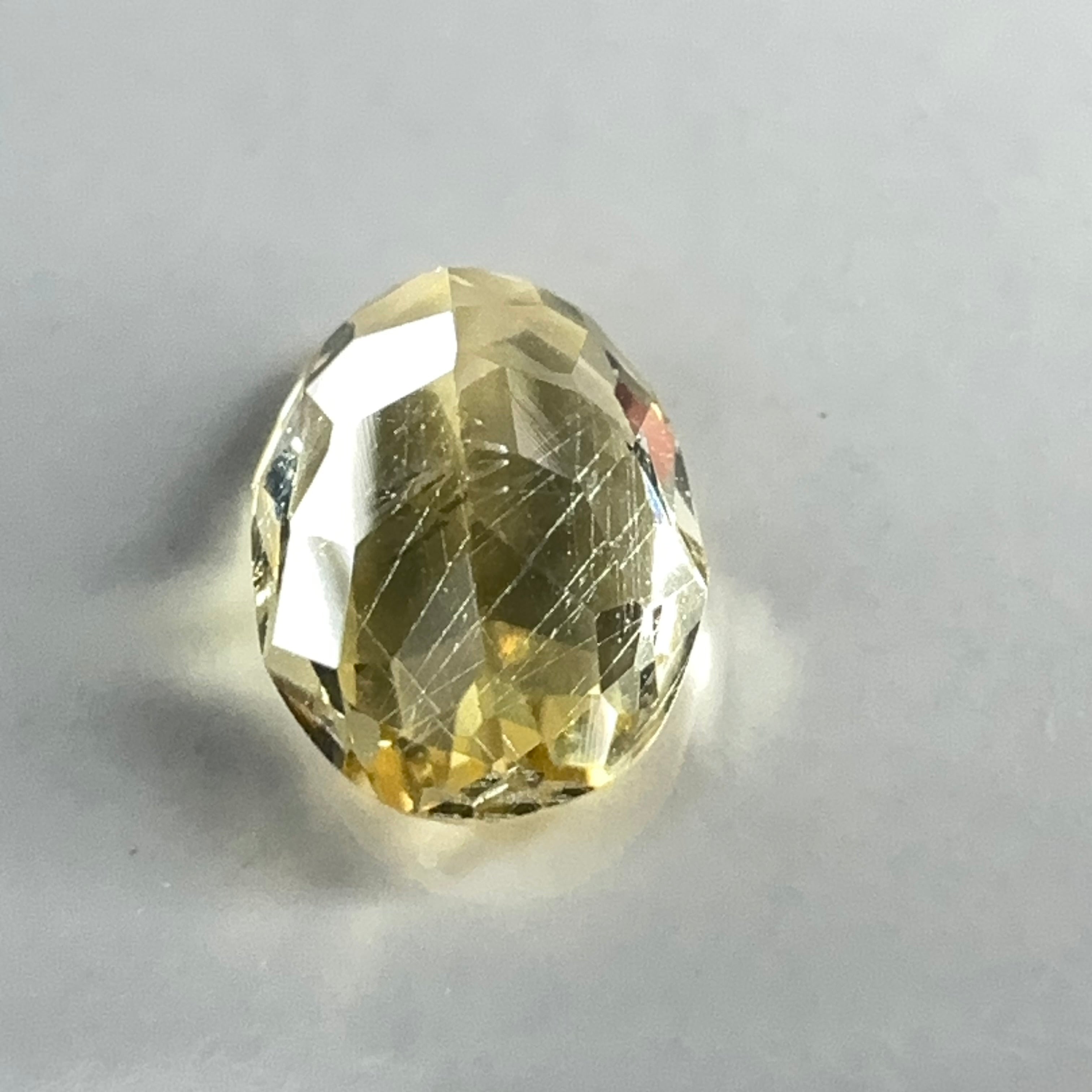 Yellow Grossular Garnet, 0.77ct, Merelani, Tanzania, Untreated Unheated