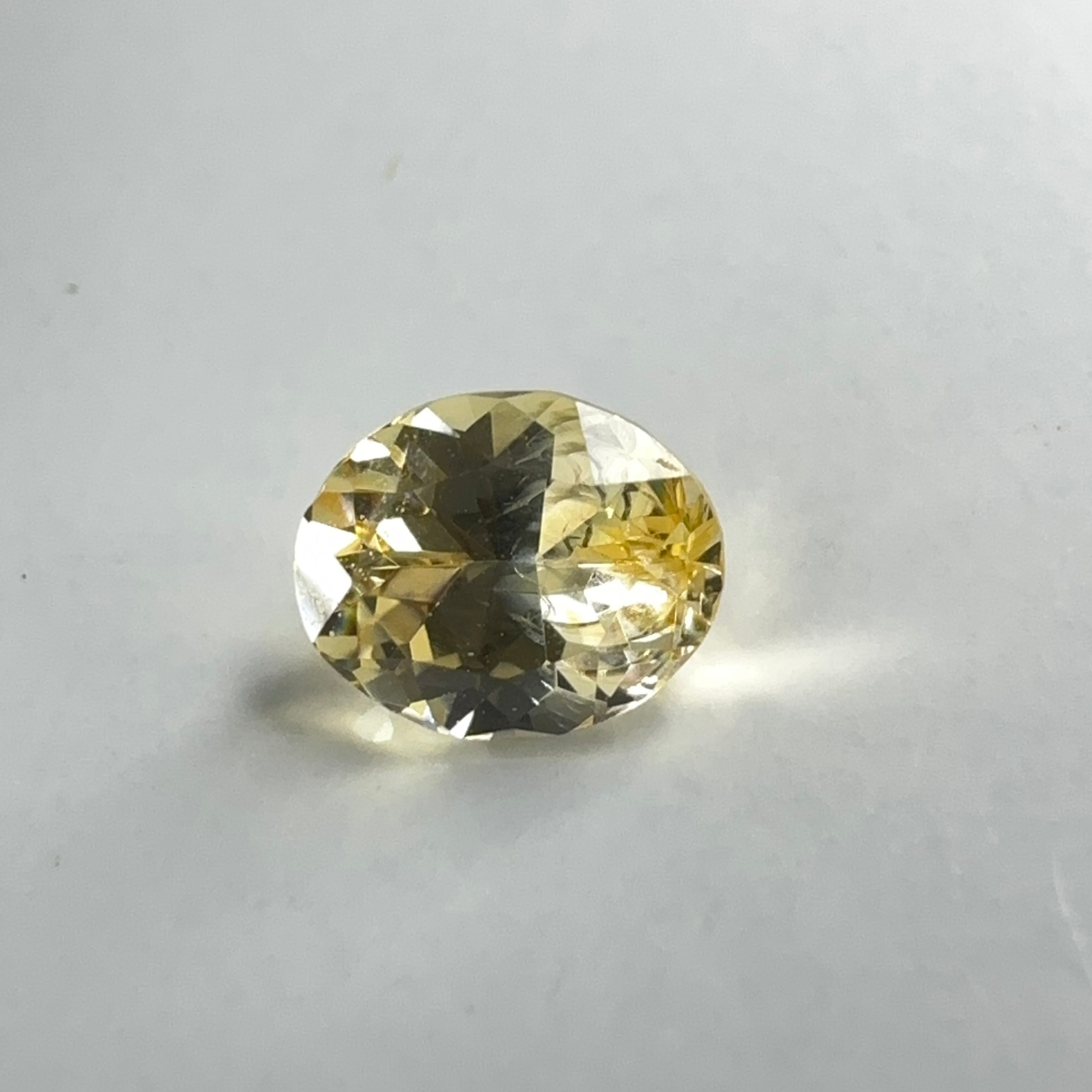 Yellow Grossular Garnet, 0.73ct, Merelani, Tanzania, Untreated Unheated