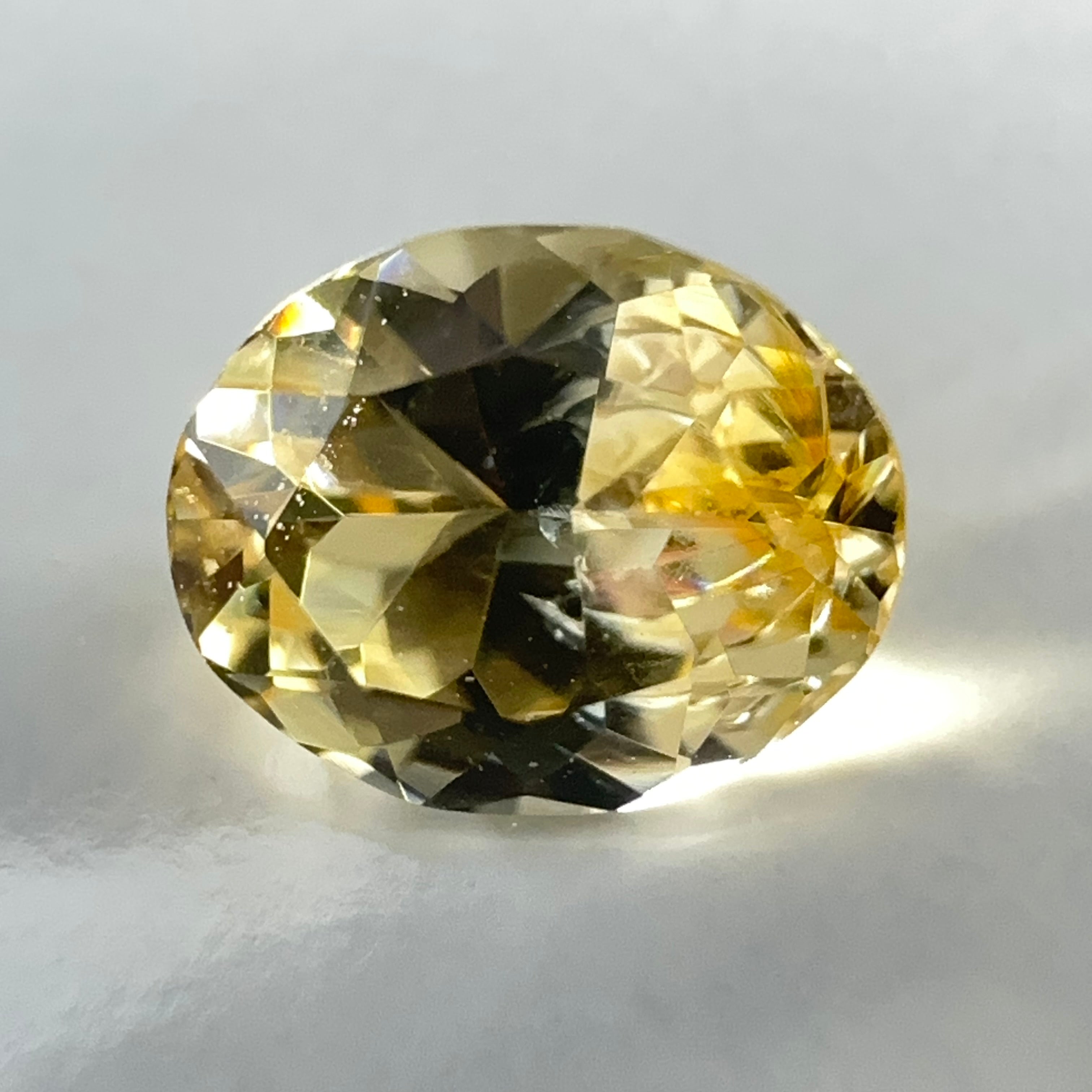 Yellow Grossular Garnet, 0.73ct, Merelani, Tanzania, Untreated Unheated