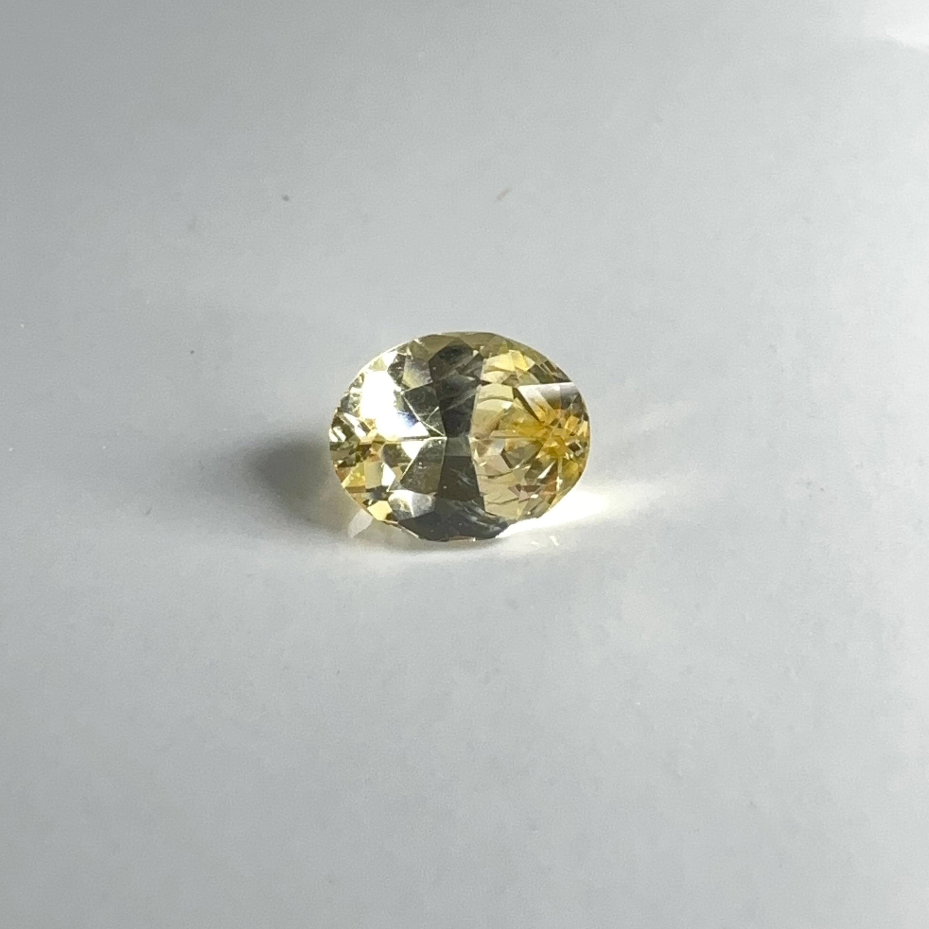 Yellow Grossular Garnet, 0.73ct, Merelani, Tanzania, Untreated Unheated