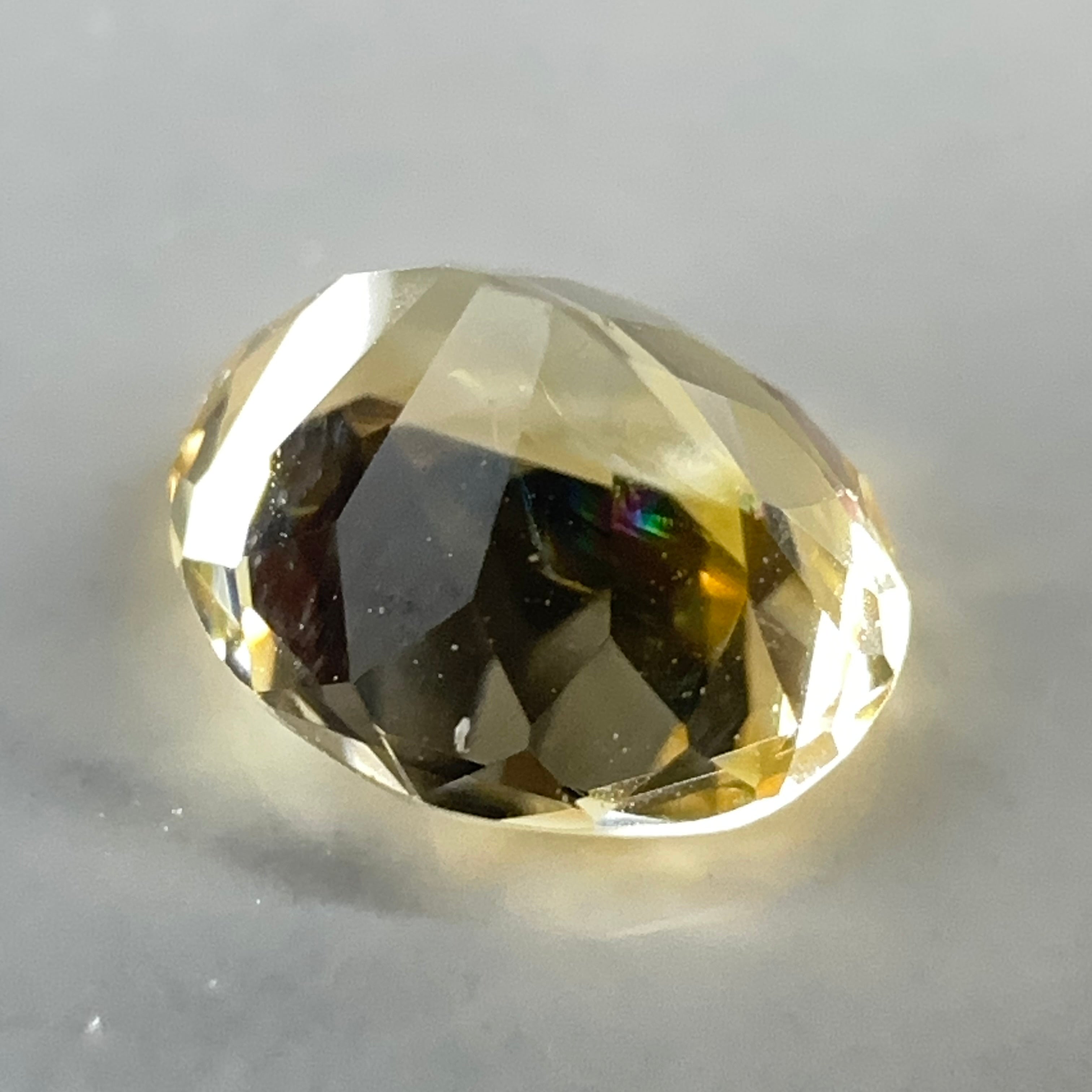 Yellow Grossular Garnet, 0.73ct, Merelani, Tanzania, Untreated Unheated