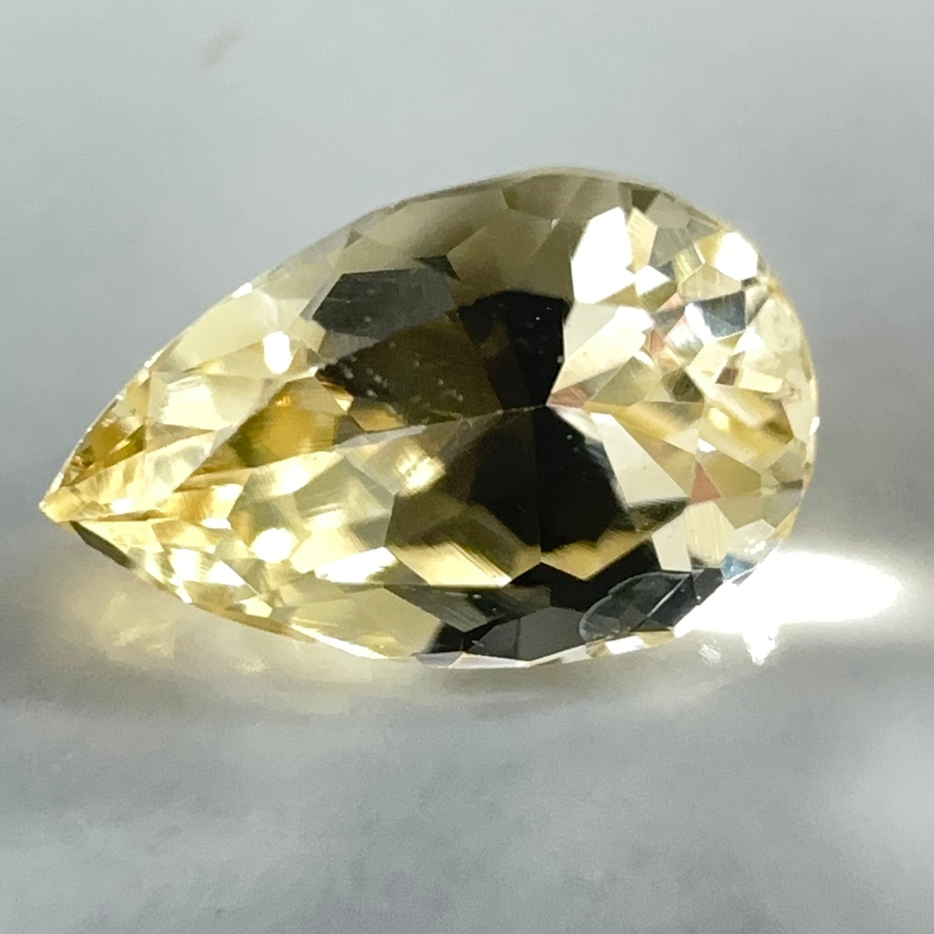 Yellow Grossular Garnet, 0.57ct, Merelani, Tanzania, Untreated Unheated