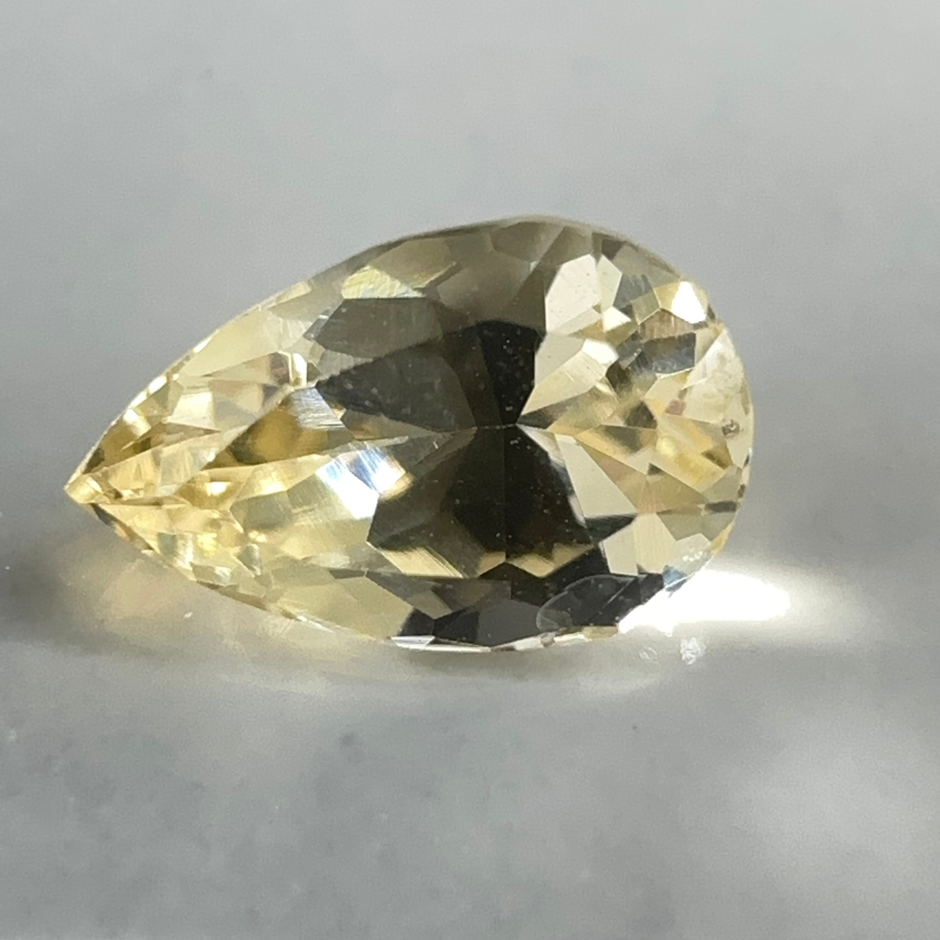 Yellow Grossular Garnet, 0.57ct, Merelani, Tanzania, Untreated Unheated