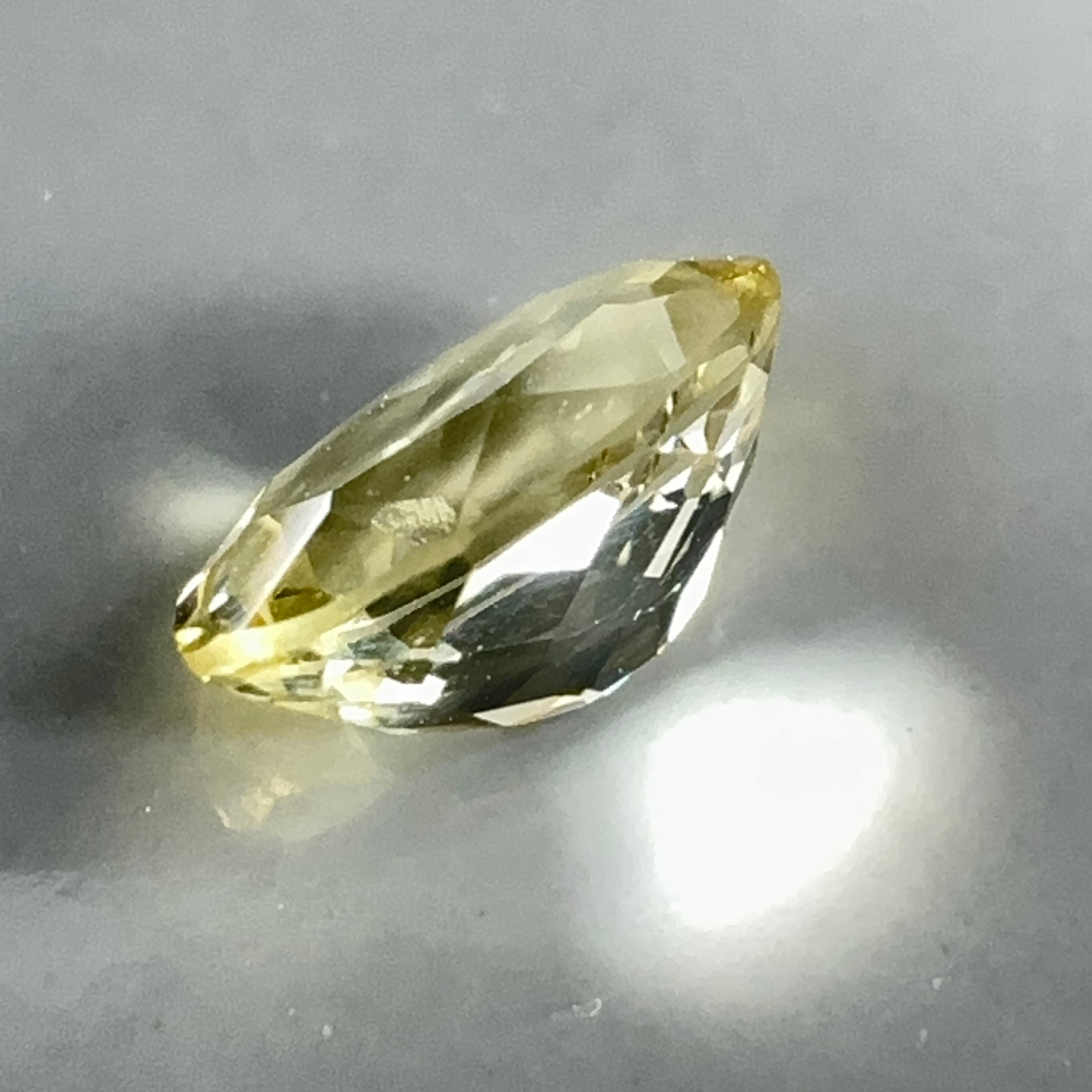 Yellow Grossular Garnet, 0.72ct, Merelani, Tanzania, Untreated Unheated