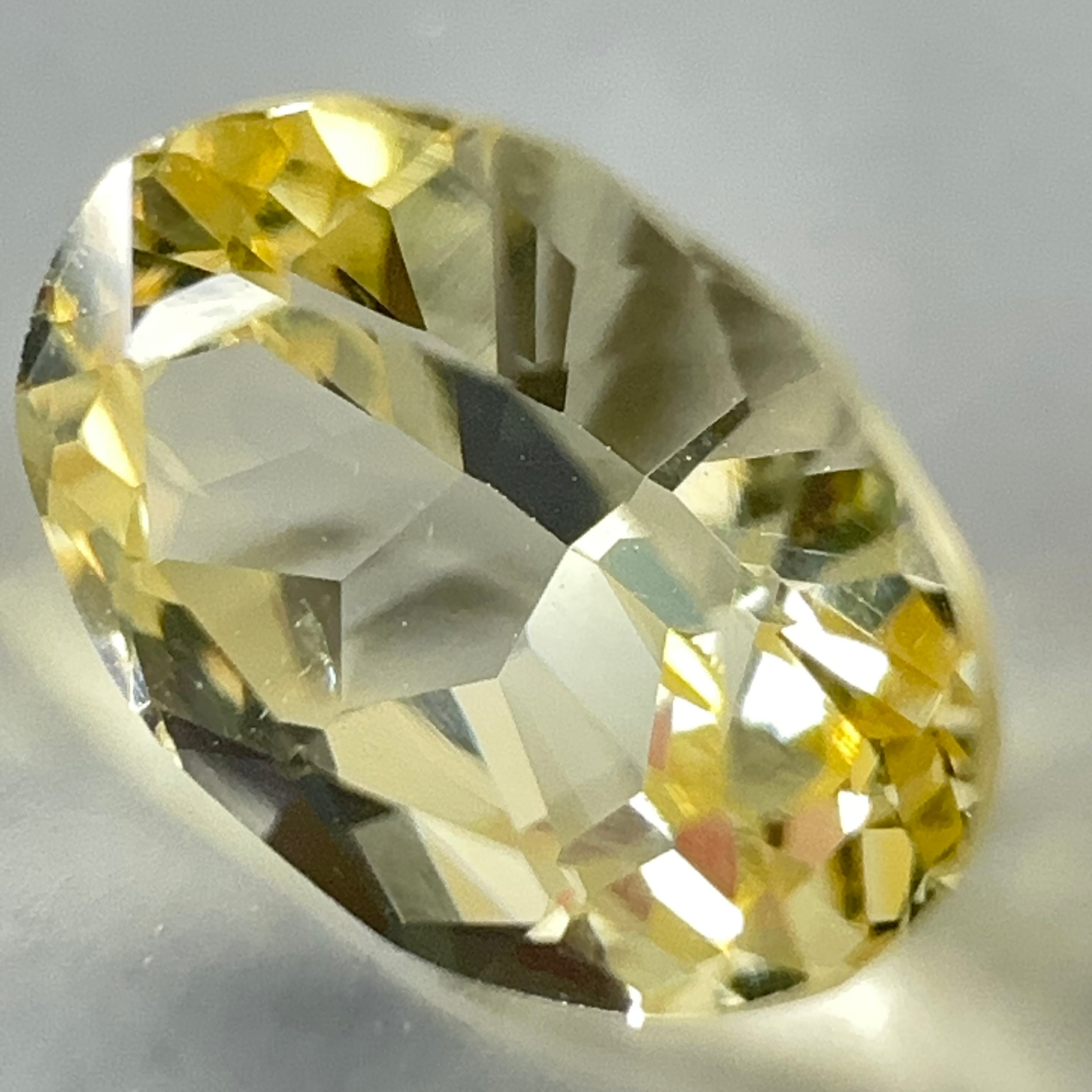 Yellow Grossular Garnet, 0.72ct, Merelani, Tanzania, Untreated Unheated