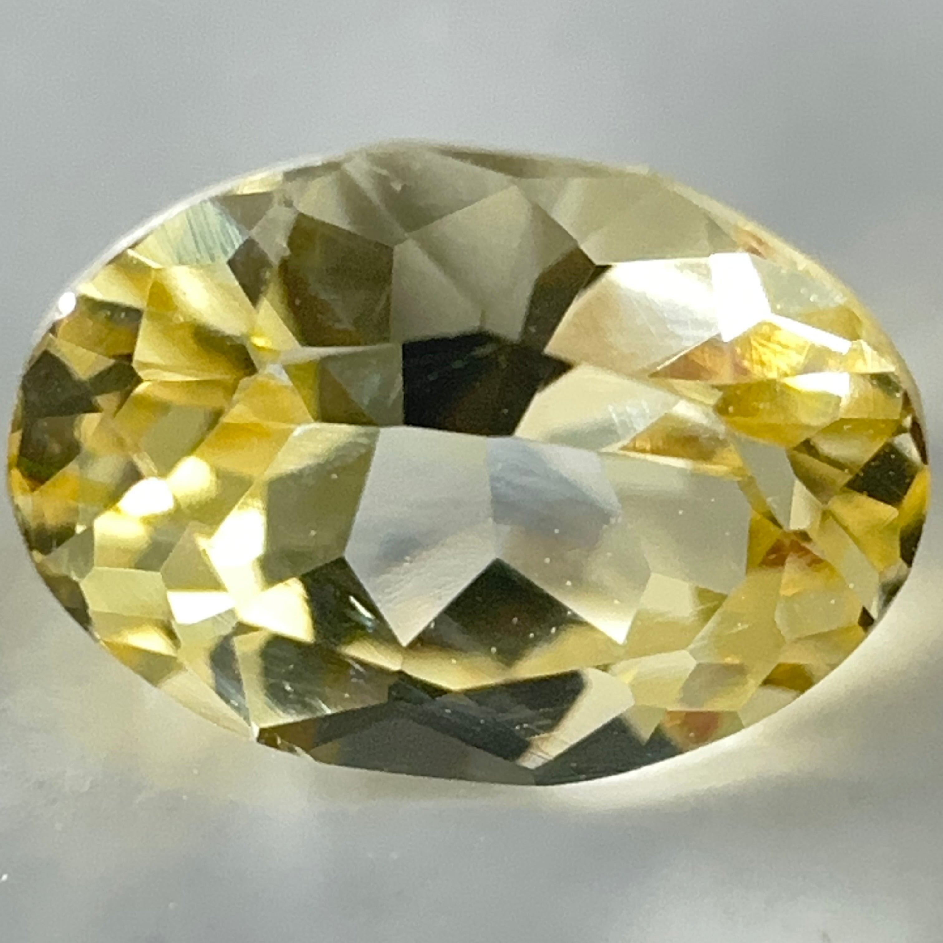 Yellow Grossular Garnet, 0.72ct, Merelani, Tanzania, Untreated Unheated