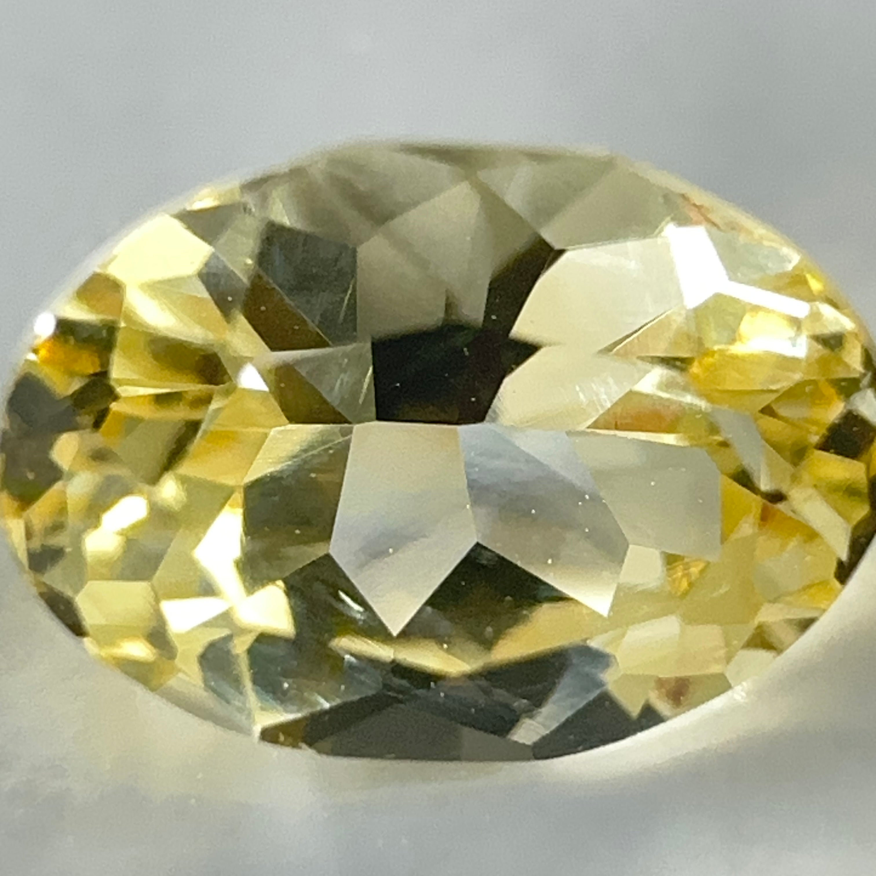 Yellow Grossular Garnet, 0.72ct, Merelani, Tanzania, Untreated Unheated