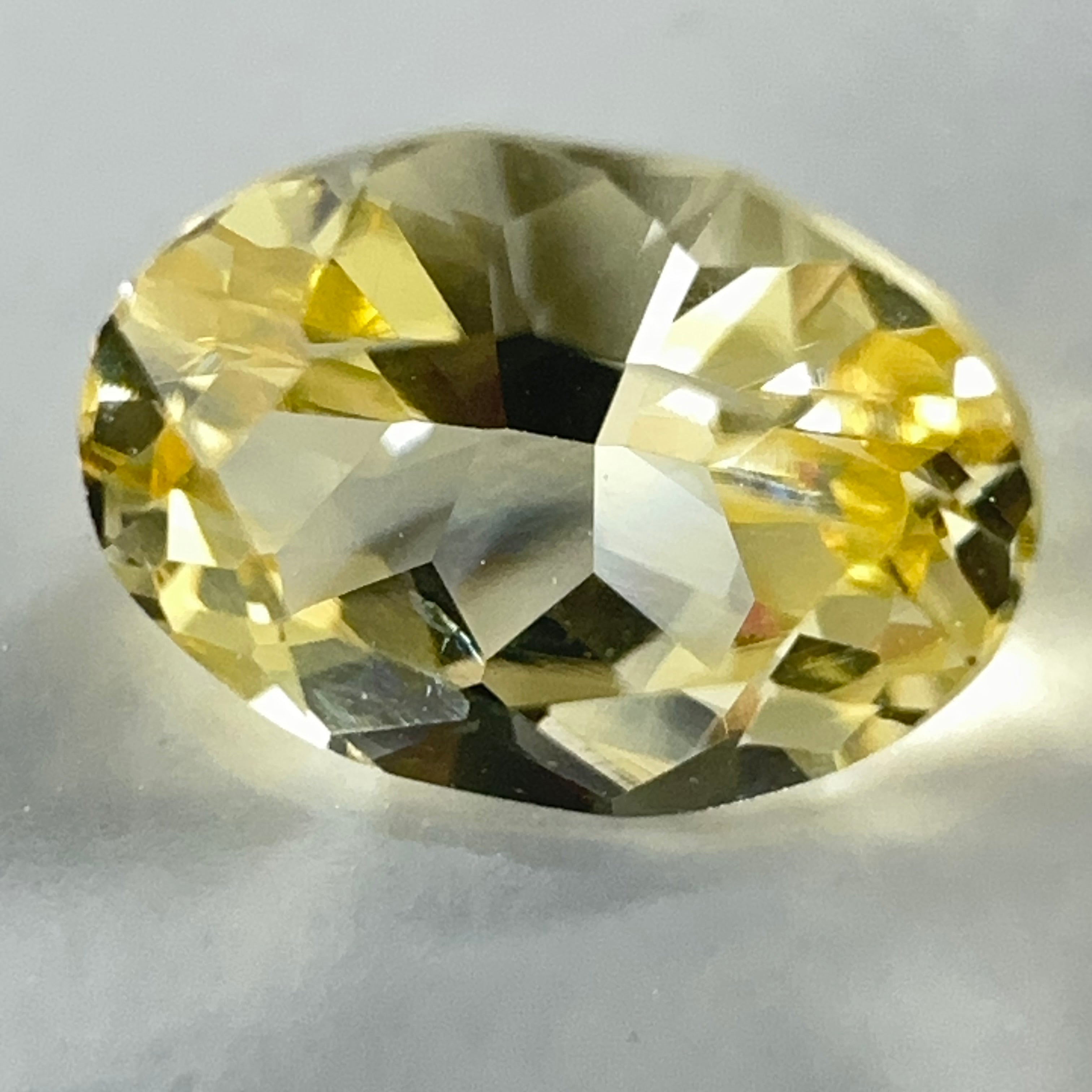 Yellow Grossular Garnet, 0.72ct, Merelani, Tanzania, Untreated Unheated