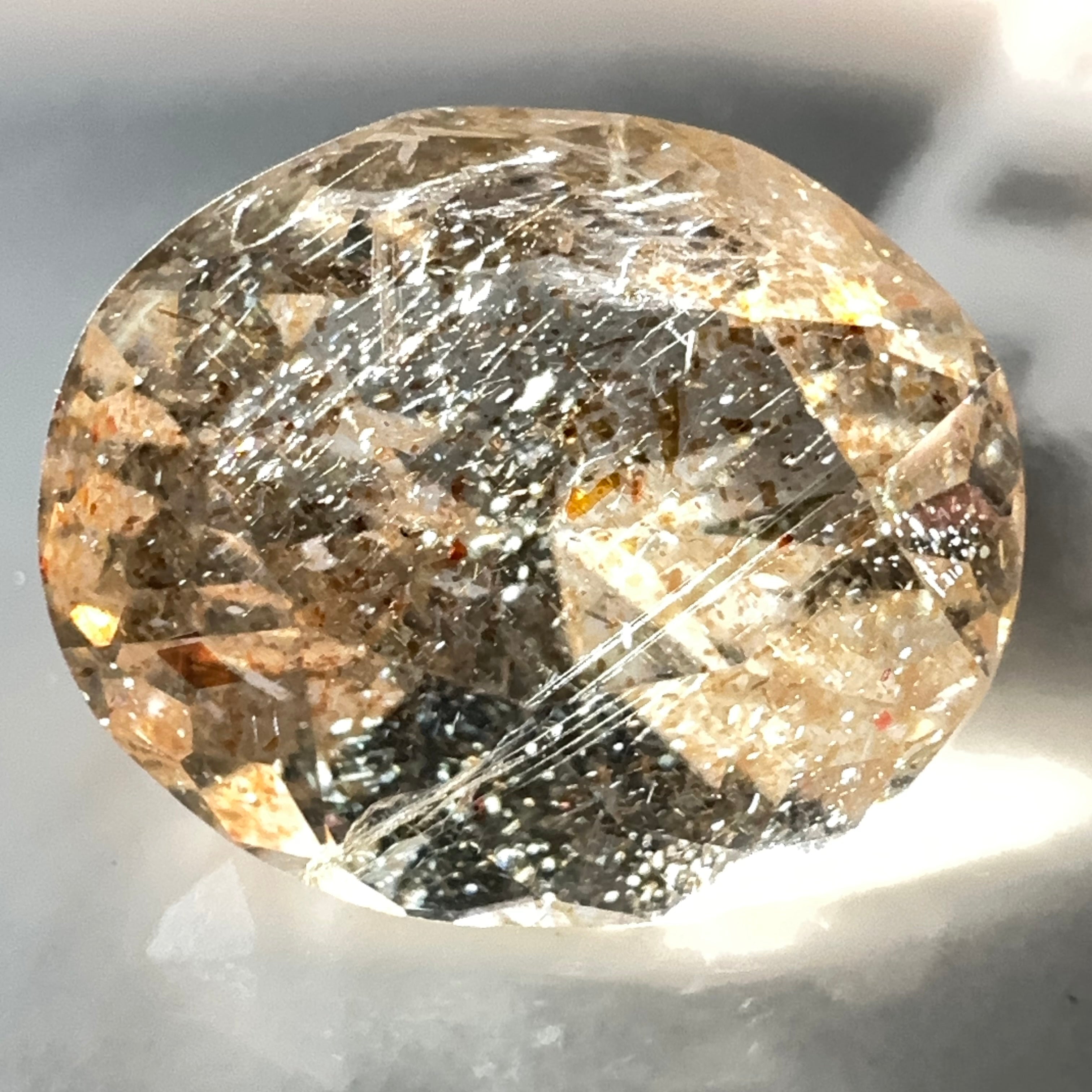 Confetti Tanzanian Sunstone, 5.89ct, Untreated Unheated