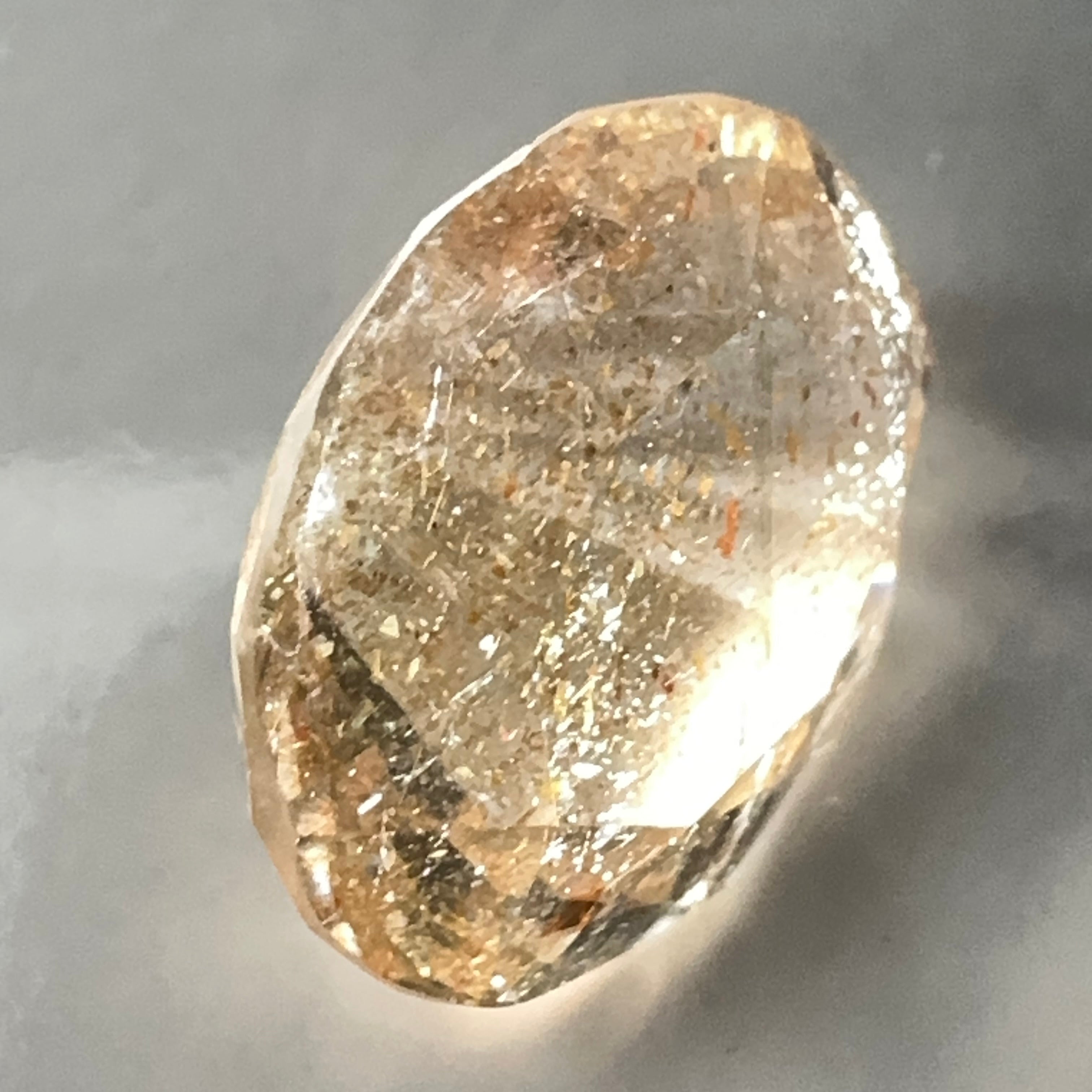 Confetti Tanzanian Sunstone, 5.89ct, Untreated Unheated