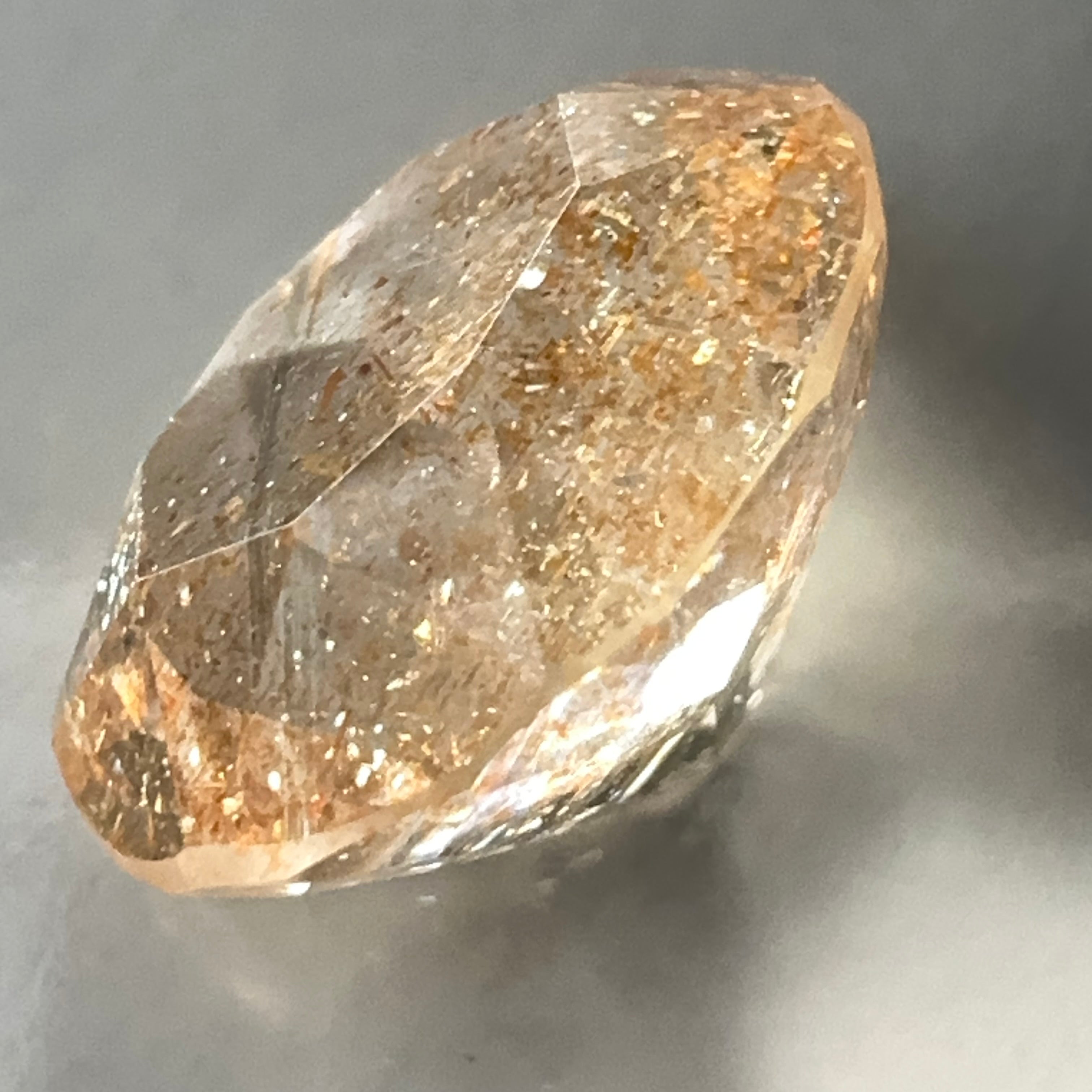 Confetti Tanzanian Sunstone, 5.89ct, Untreated Unheated