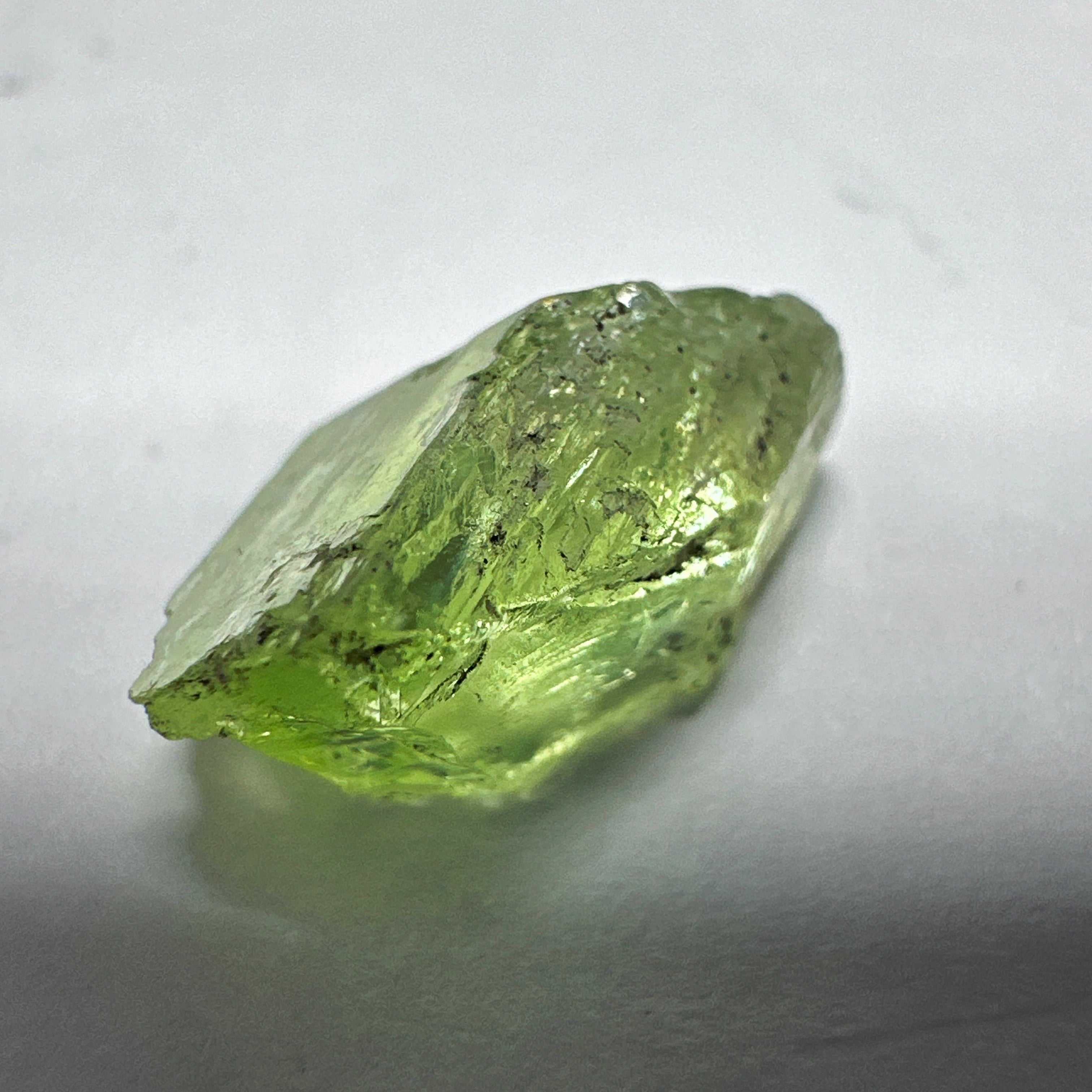 Diopside crystal, 1.2gm, Merelani, Tanzania - VVS-IF