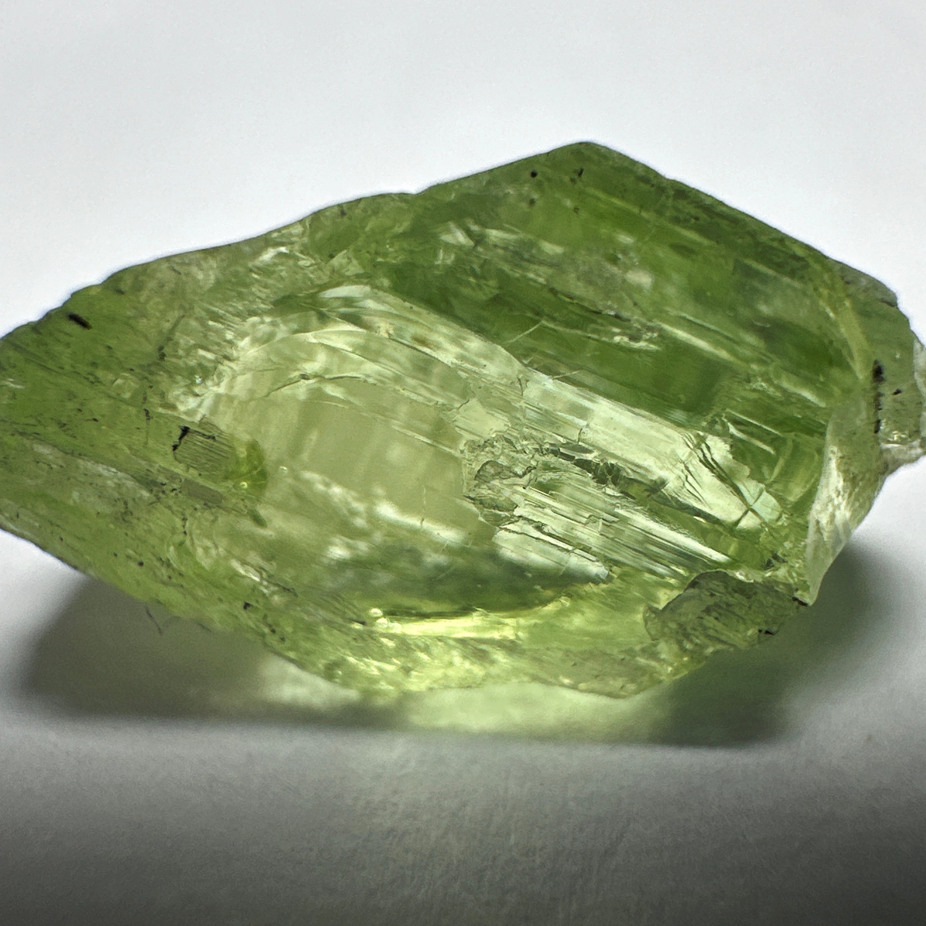 Diopside crystal, 1.2gm, Merelani, Tanzania - VVS-IF