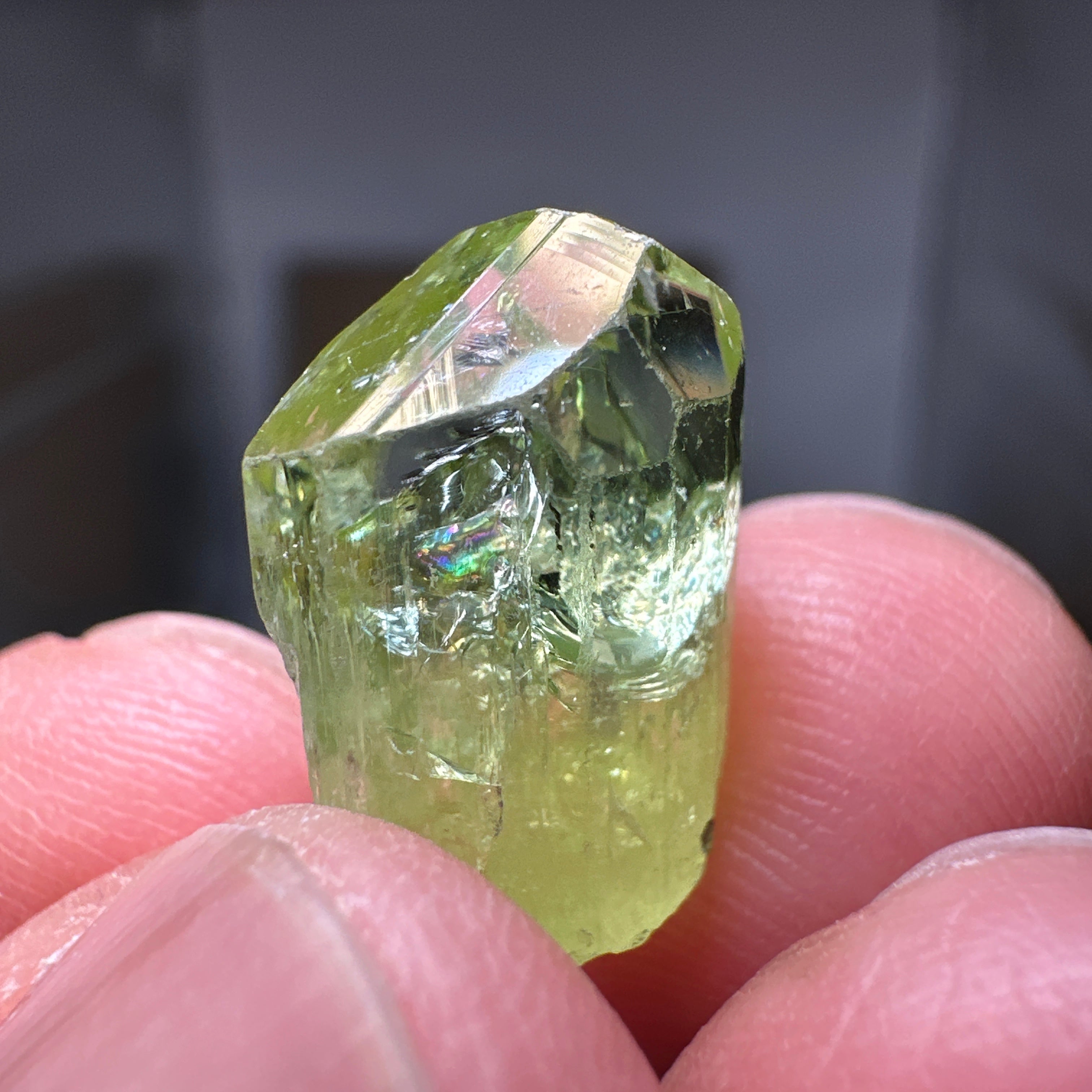 Diopside crystal, 2.4gm, Merelani, Tanzania