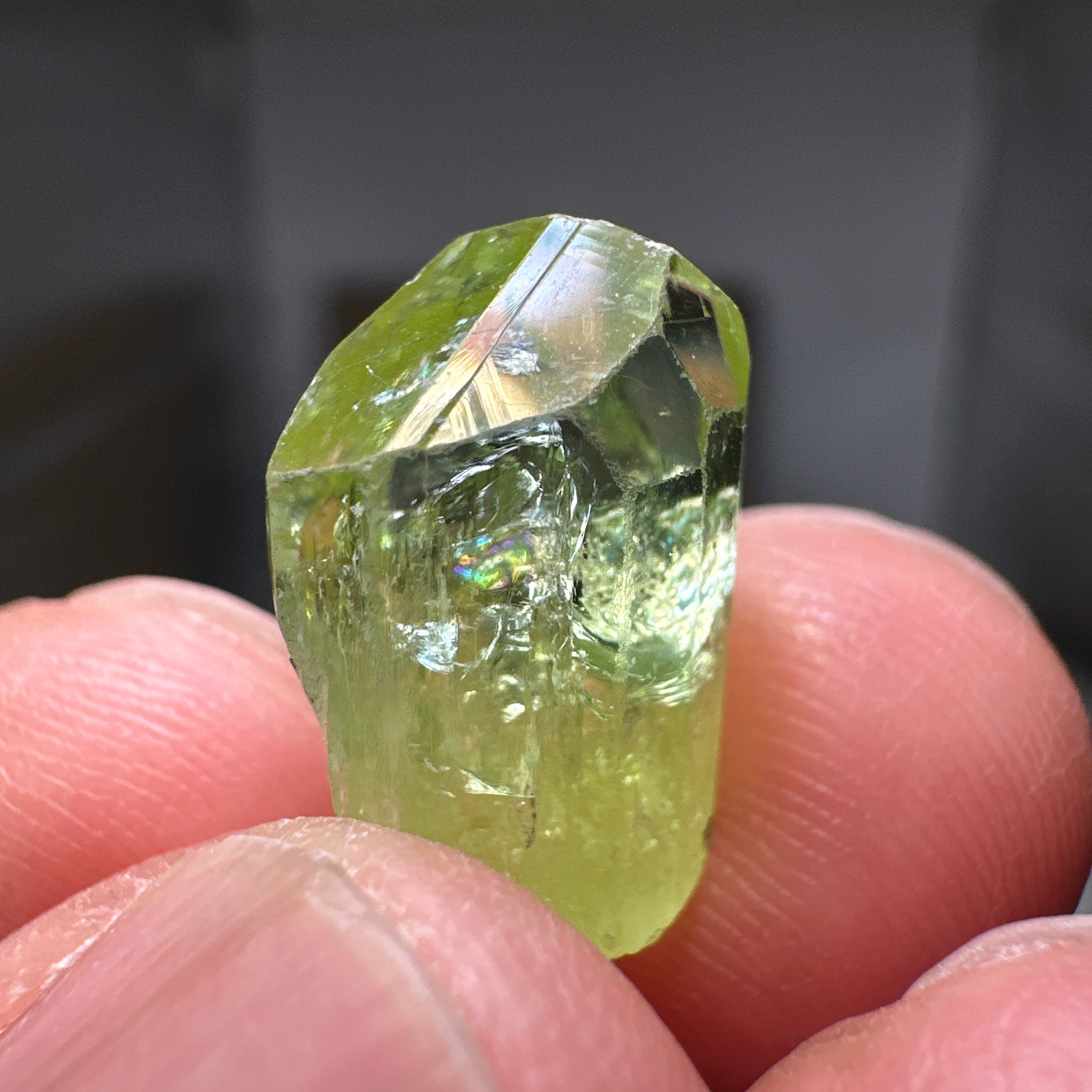 Diopside crystal, 2.4gm, Merelani, Tanzania