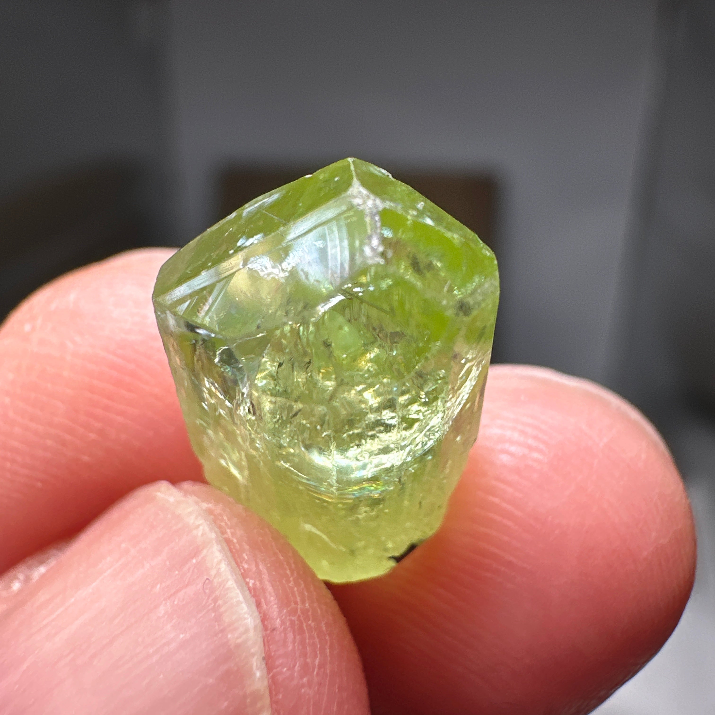 Diopside crystal, 2.4gm, Merelani, Tanzania