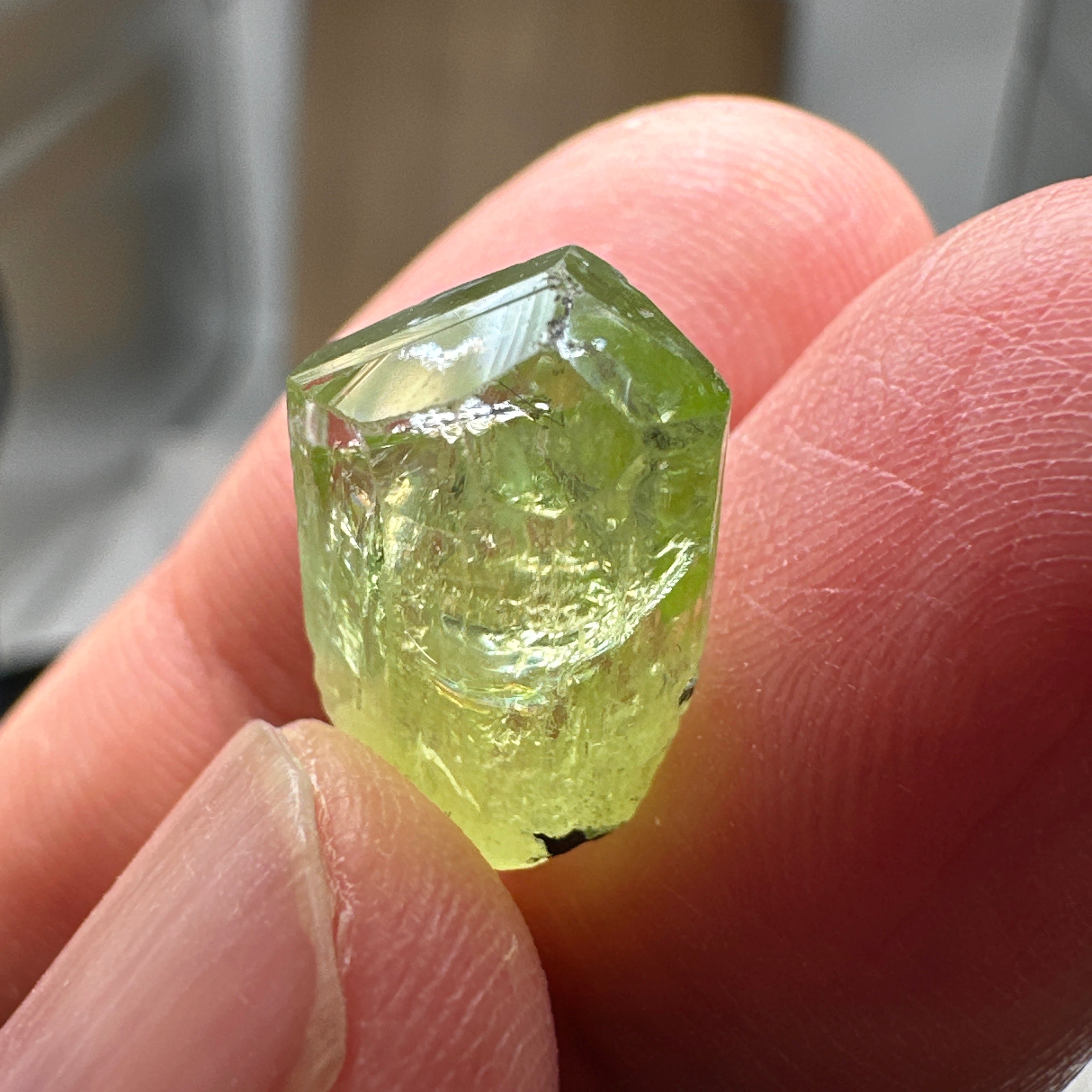 Diopside crystal, 2.4gm, Merelani, Tanzania