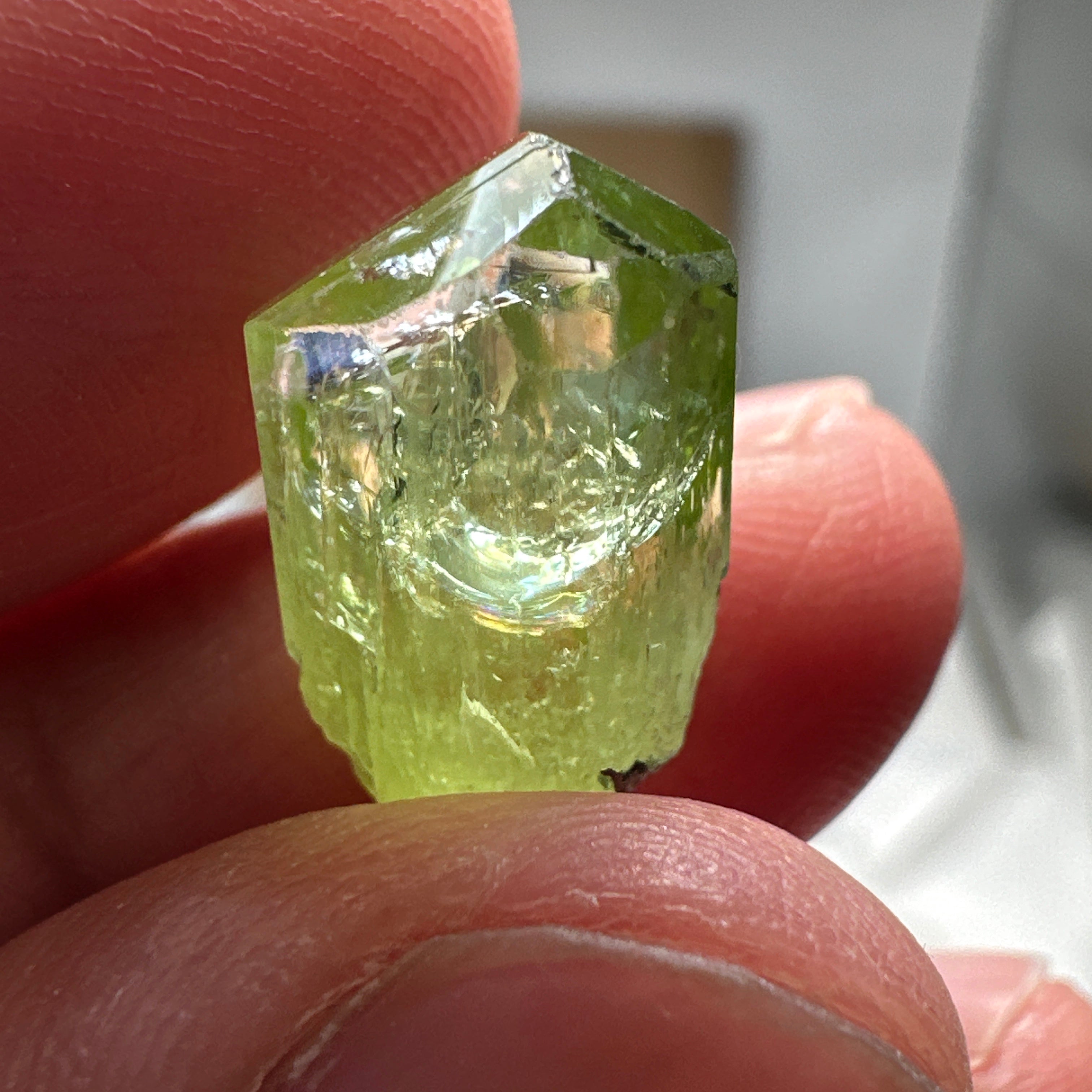 Diopside crystal, 2.4gm, Merelani, Tanzania