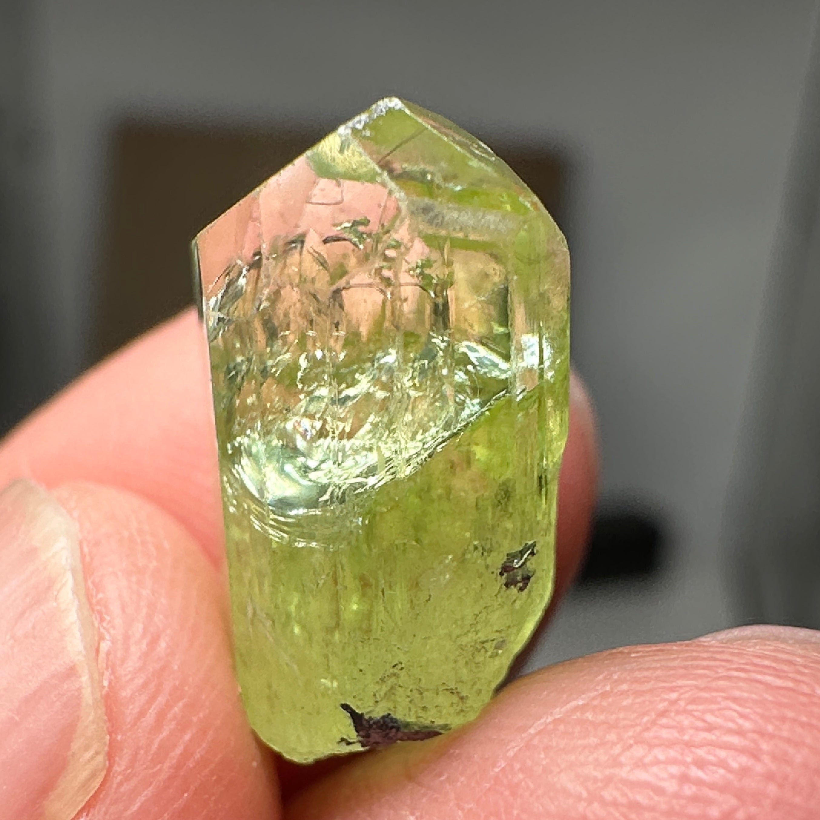 Diopside crystal, 2.4gm, Merelani, Tanzania