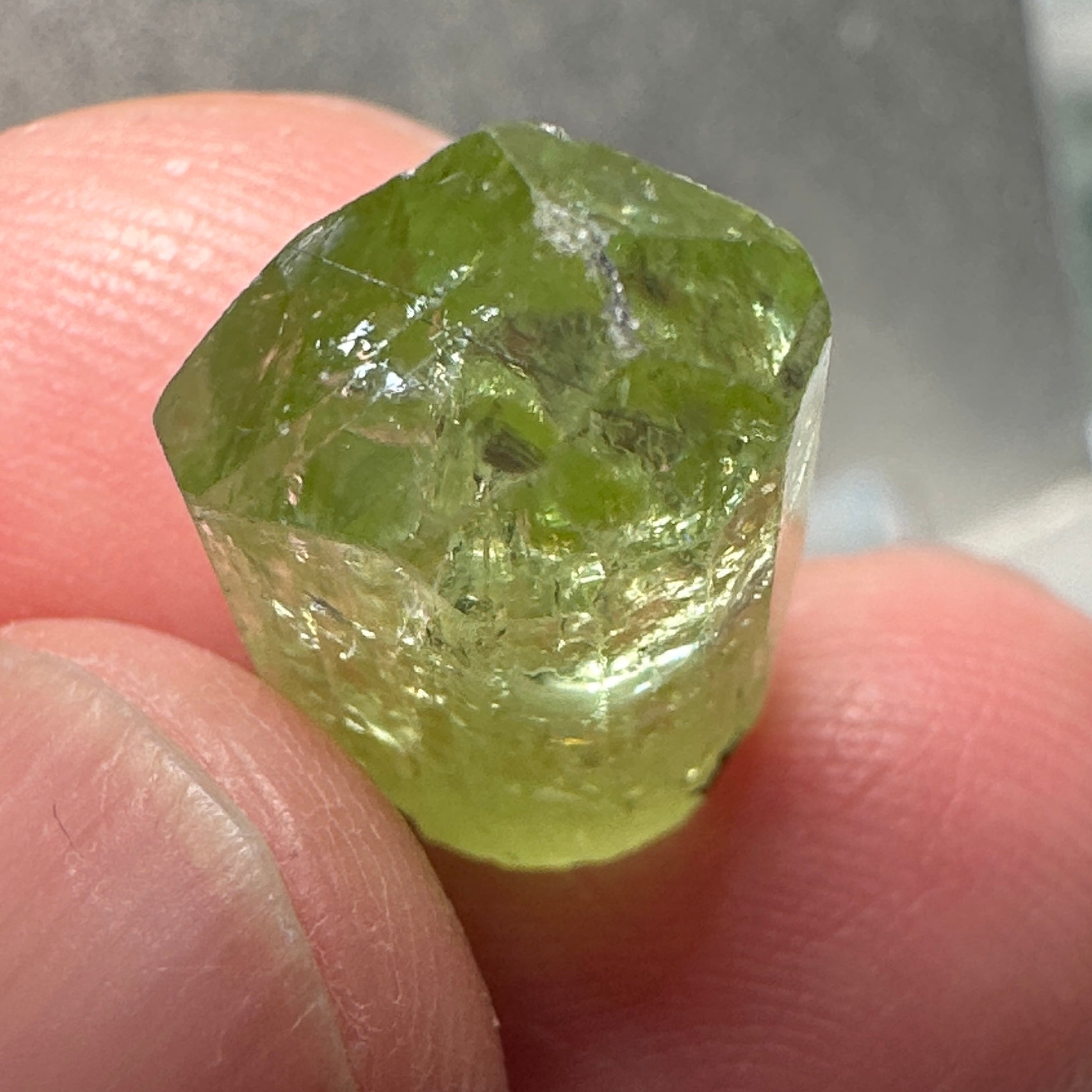 Diopside crystal, 2.4gm, Merelani, Tanzania