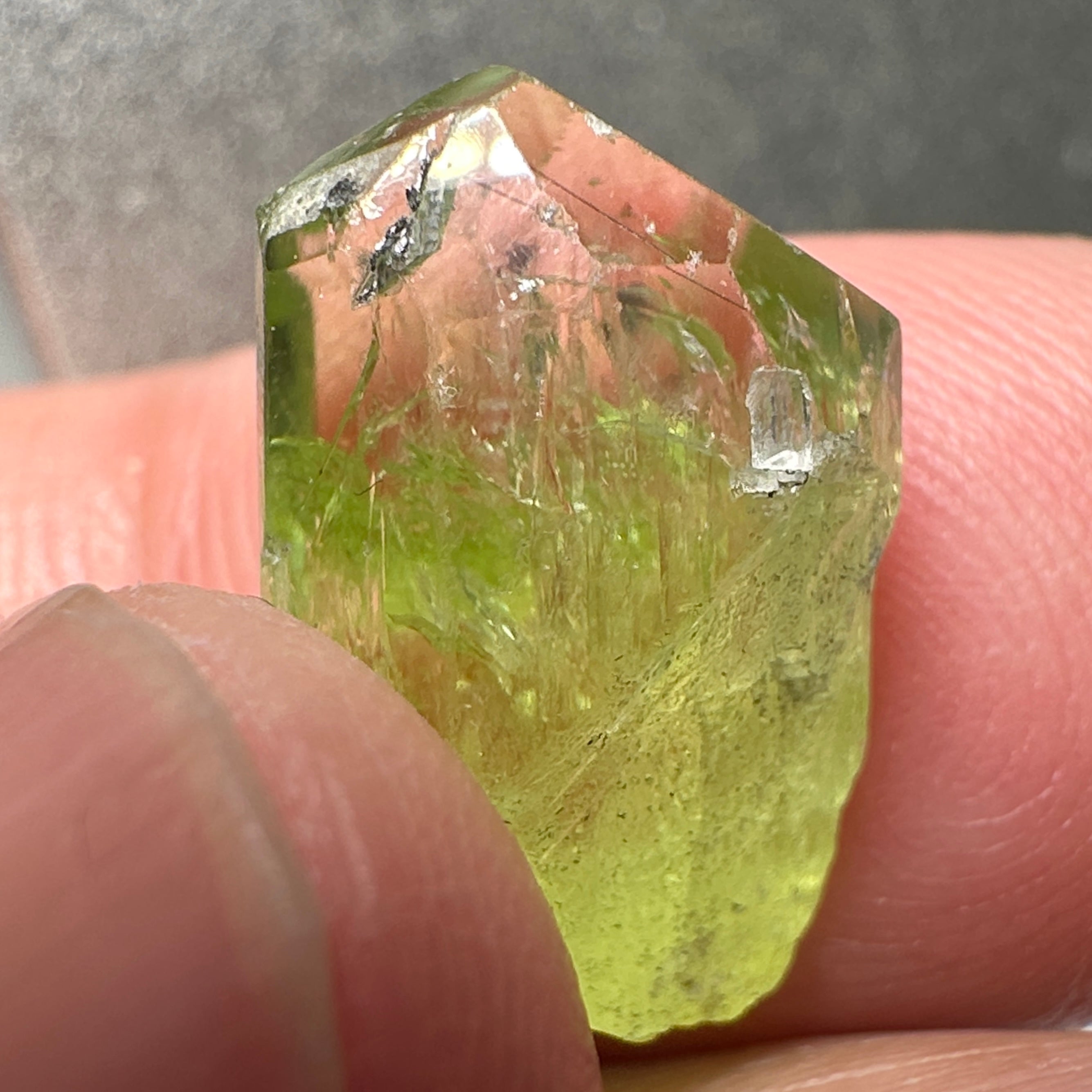 Diopside crystal, 2.4gm, Merelani, Tanzania