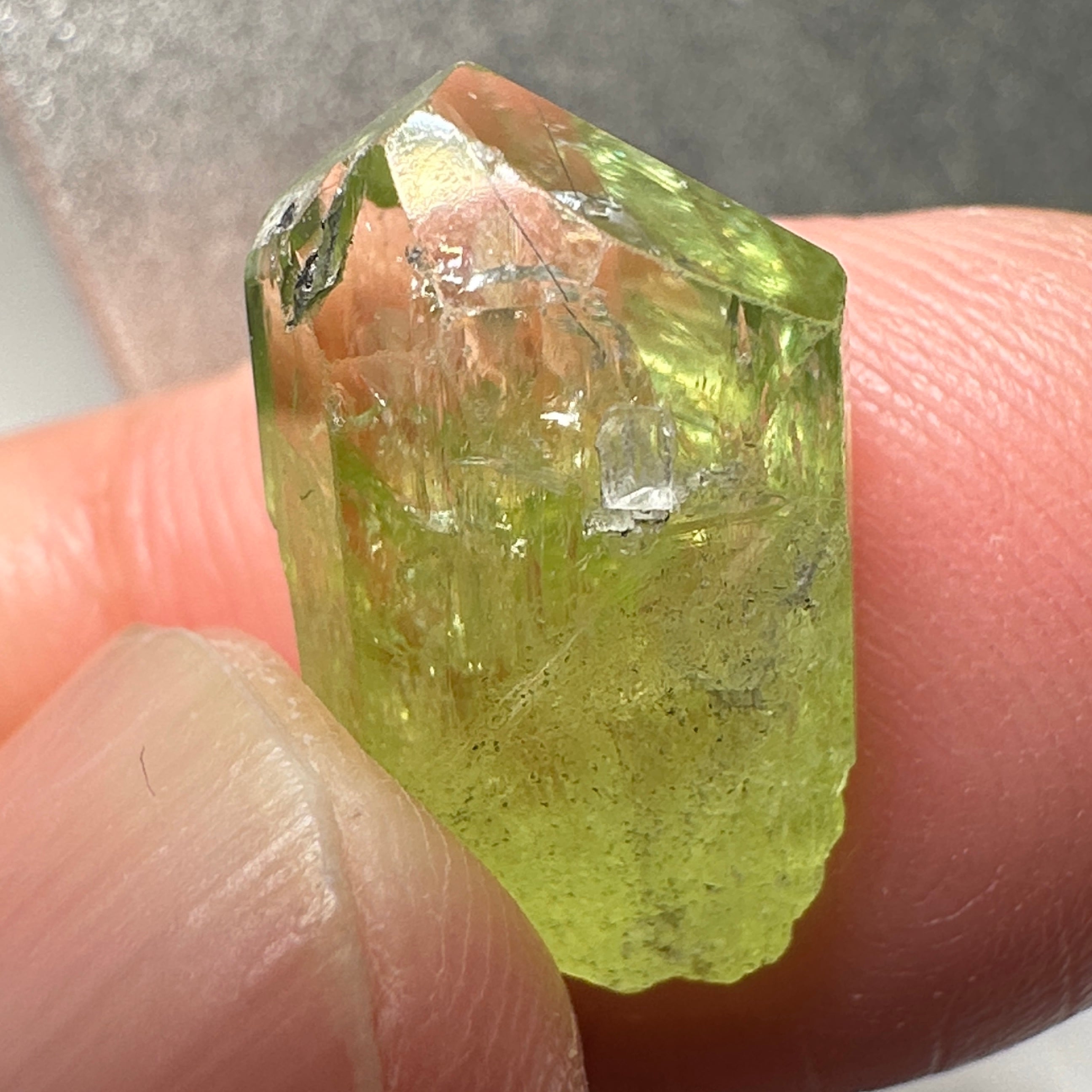 Diopside crystal, 2.4gm, Merelani, Tanzania