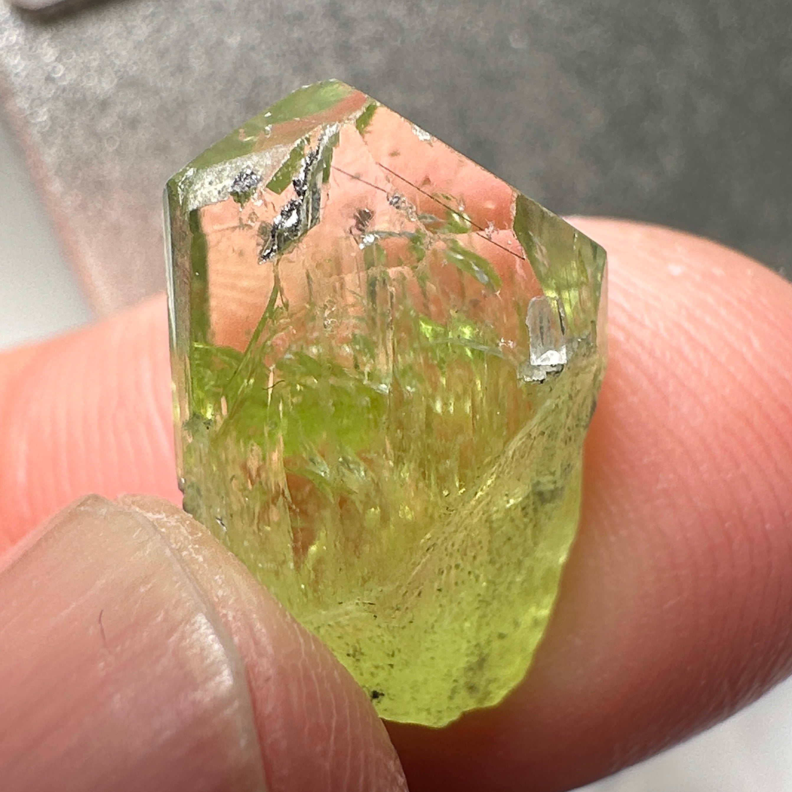 Diopside crystal, 2.4gm, Merelani, Tanzania