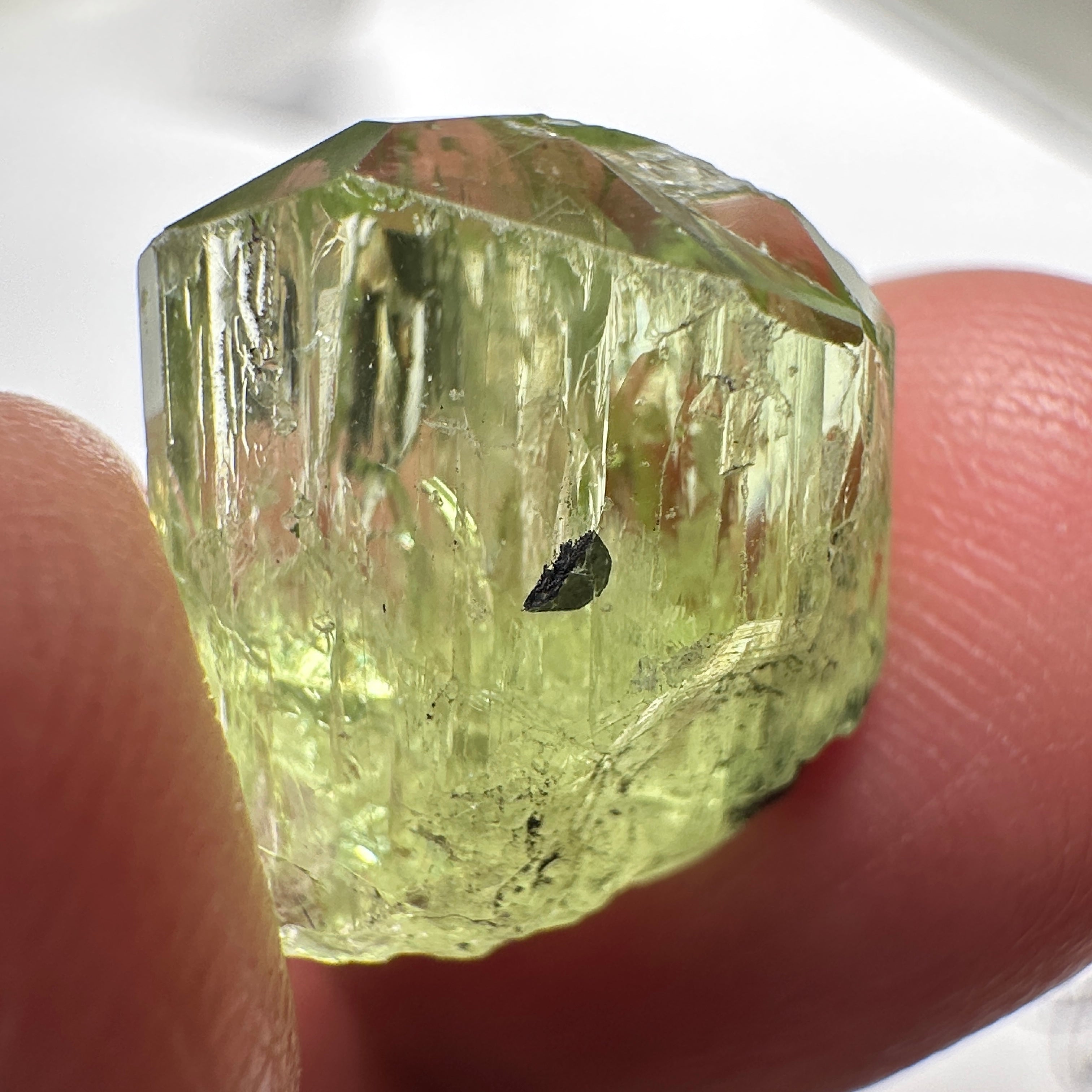 Diopside crystal, 2.6gm, Merelani, Tanzania