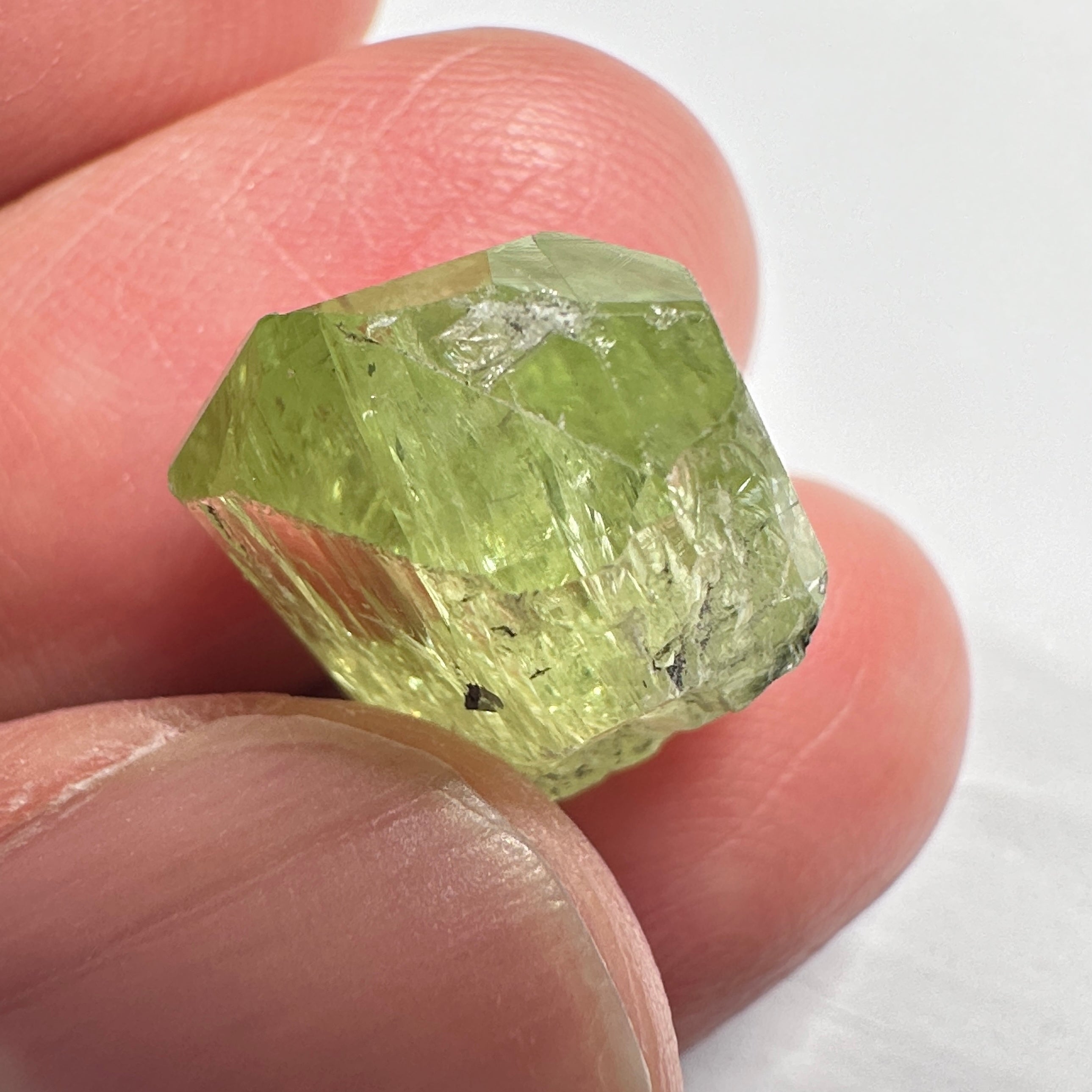 Diopside crystal, 2.6gm, Merelani, Tanzania