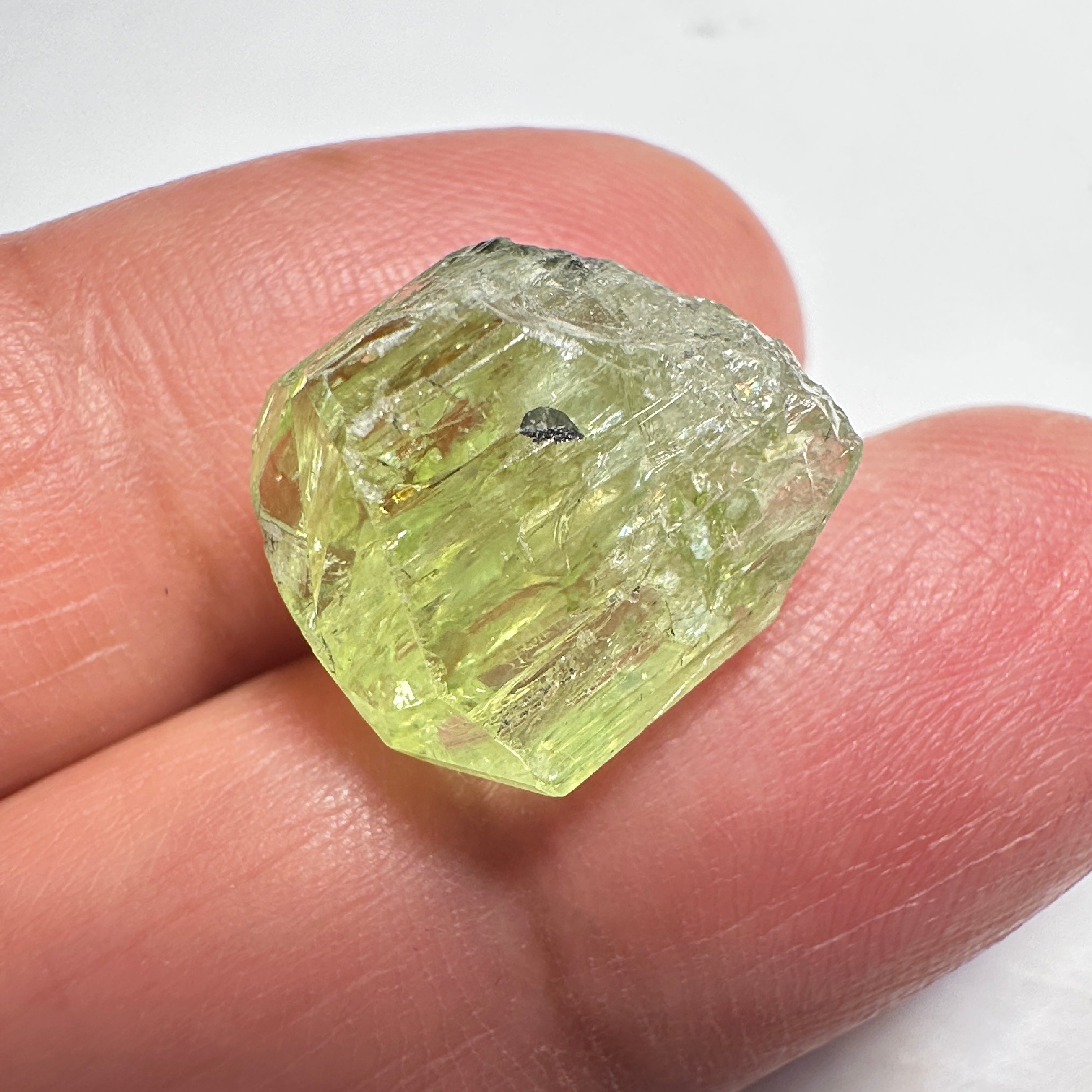 Diopside crystal, 2.6gm, Merelani, Tanzania