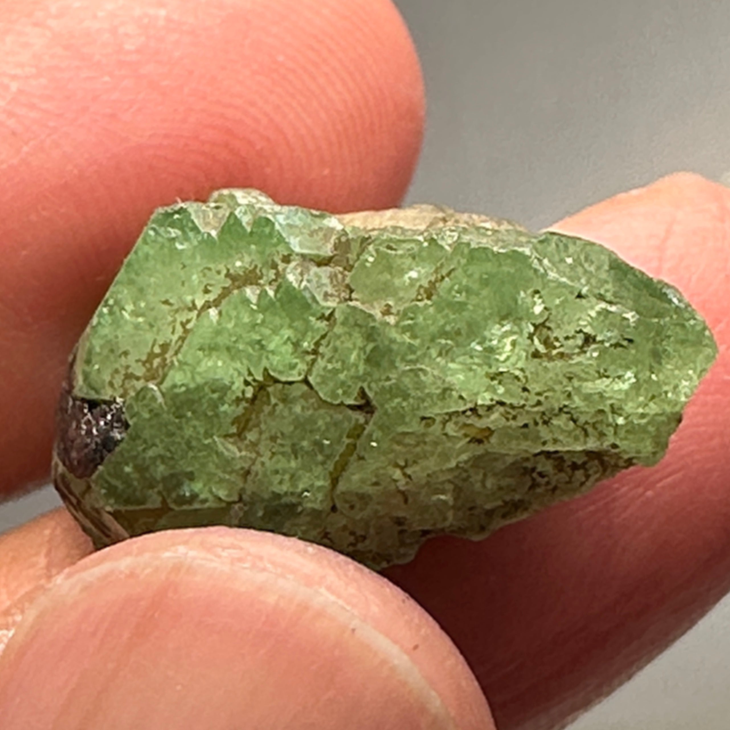 Tsavorite Crystal, 30.00ct, Merelani. Tanzania