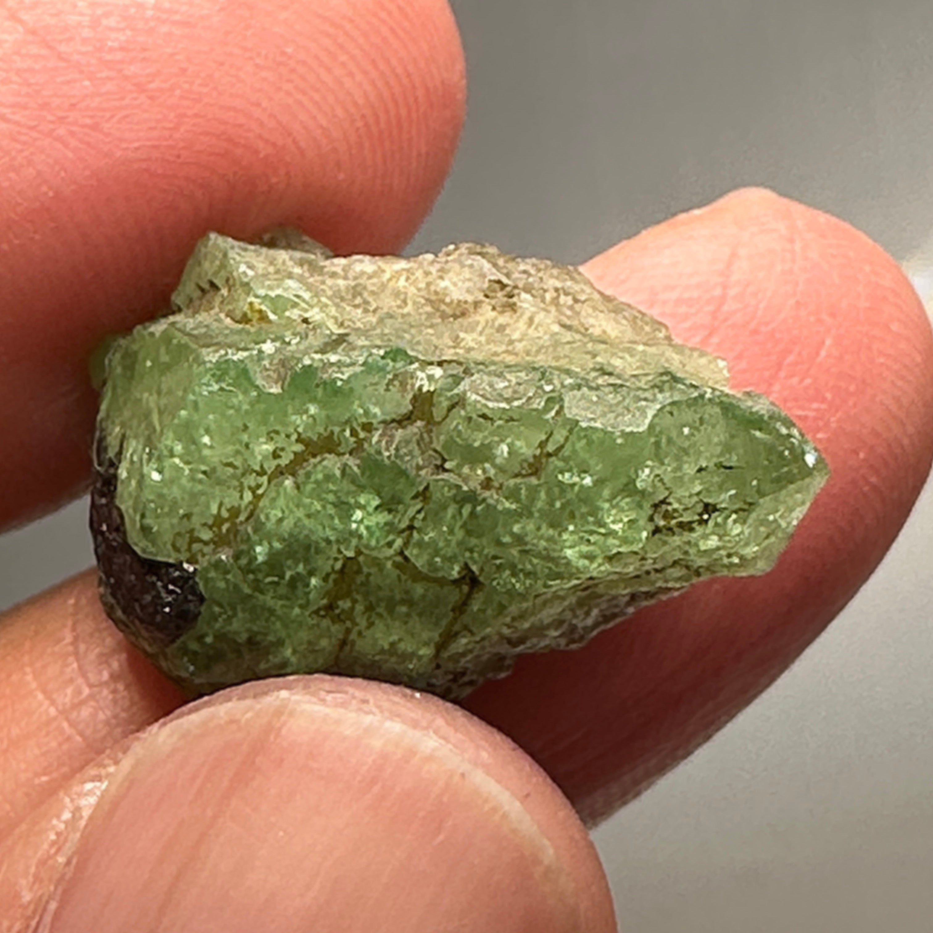 Tsavorite Crystal, 30.00ct, Merelani. Tanzania