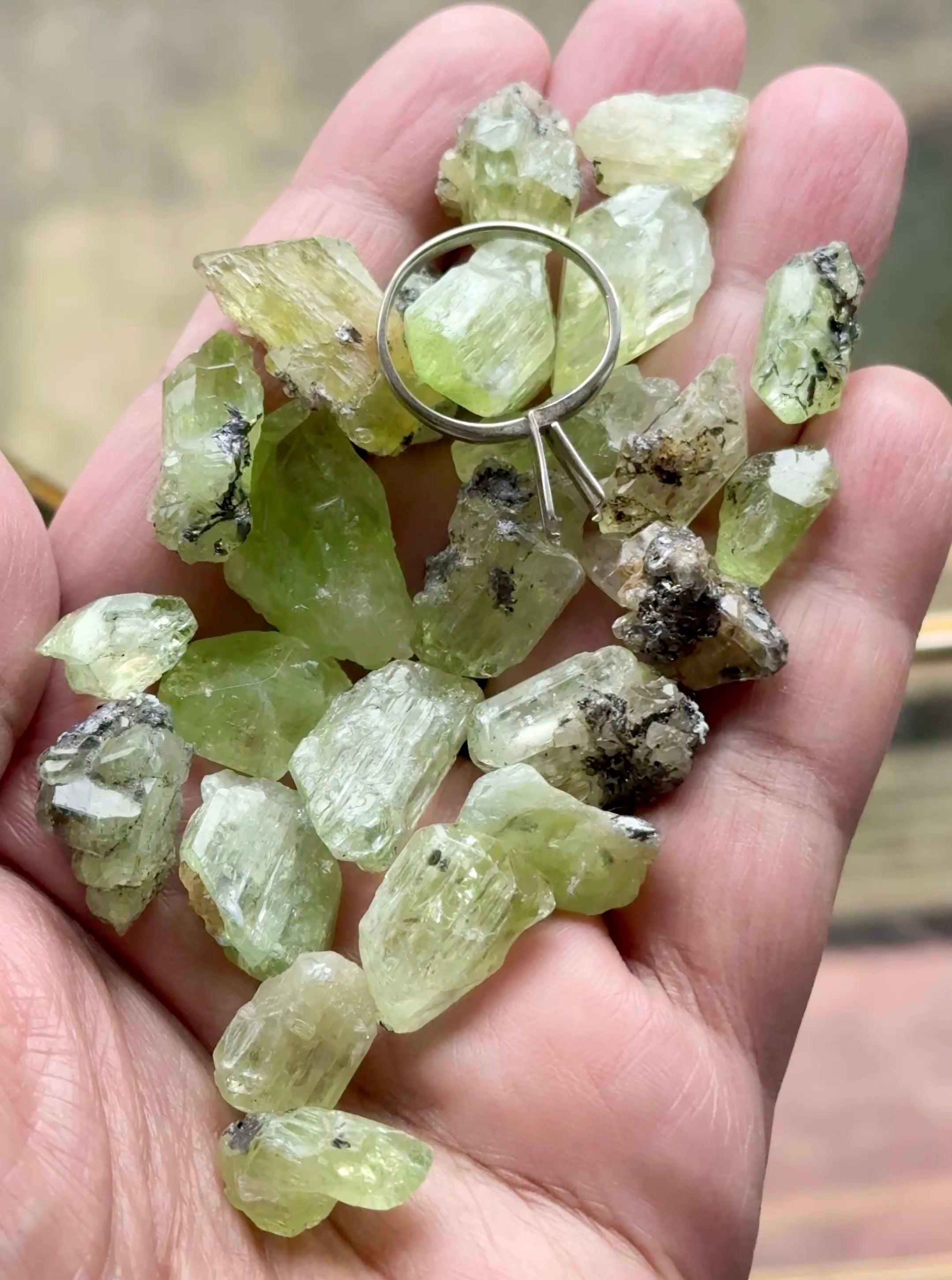 Large Chrome Vanadium Diopside Crystal Specimens, Merelani, mined with Tanzanite in the same mines, Tanzania, Specimen Grade, Untreated Unheated, price per stone on a blind pour